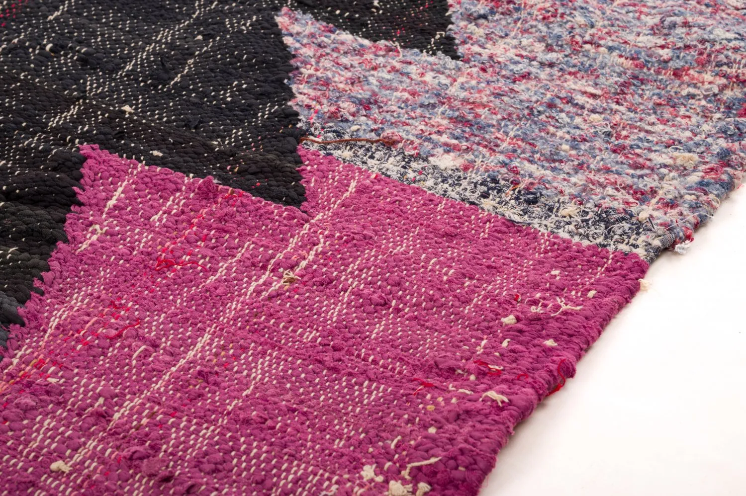 Tapete Berbere Marroquino Boucherouite 125 x 290 cm