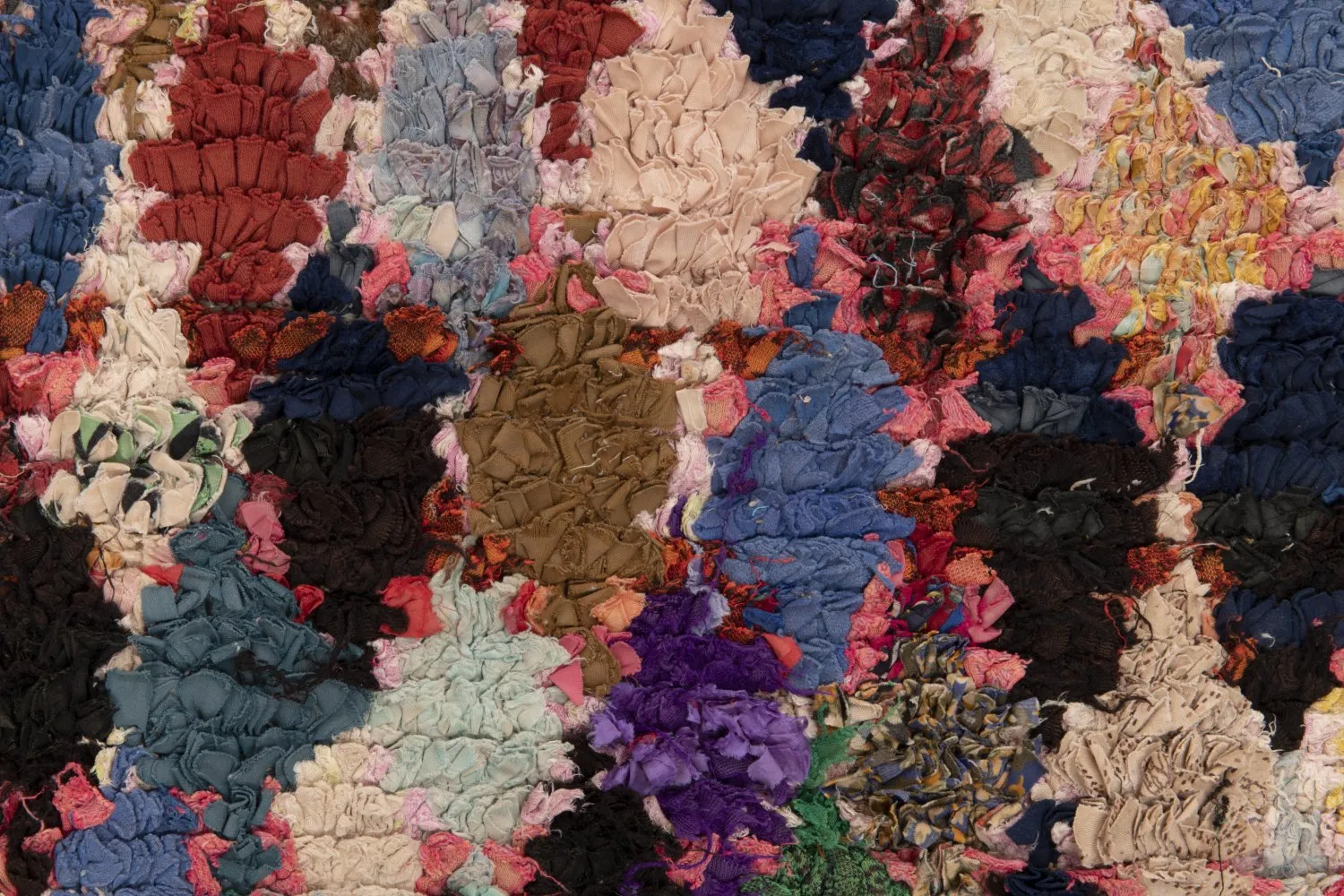Tapete Berbere Marroquino Boucherouite 295 x 120 cm