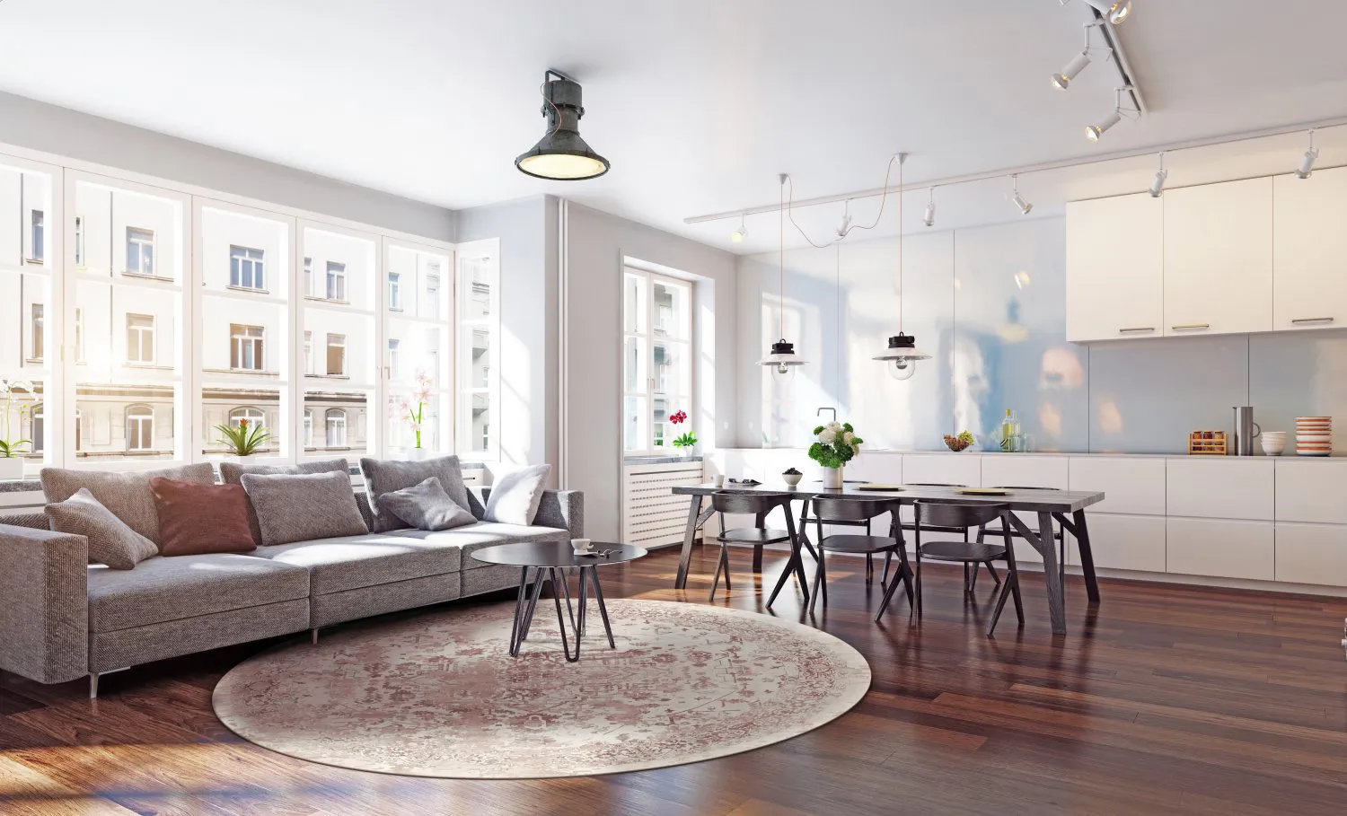 Tapete redondo - Mateur (rosa)