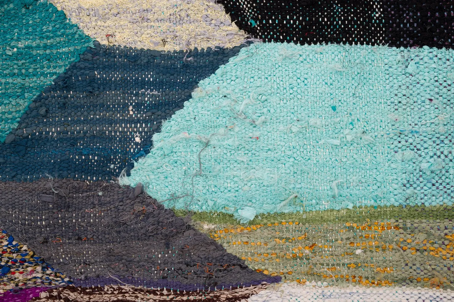 Tapete Berbere Marroquino Boucherouite 145 x 295 cm