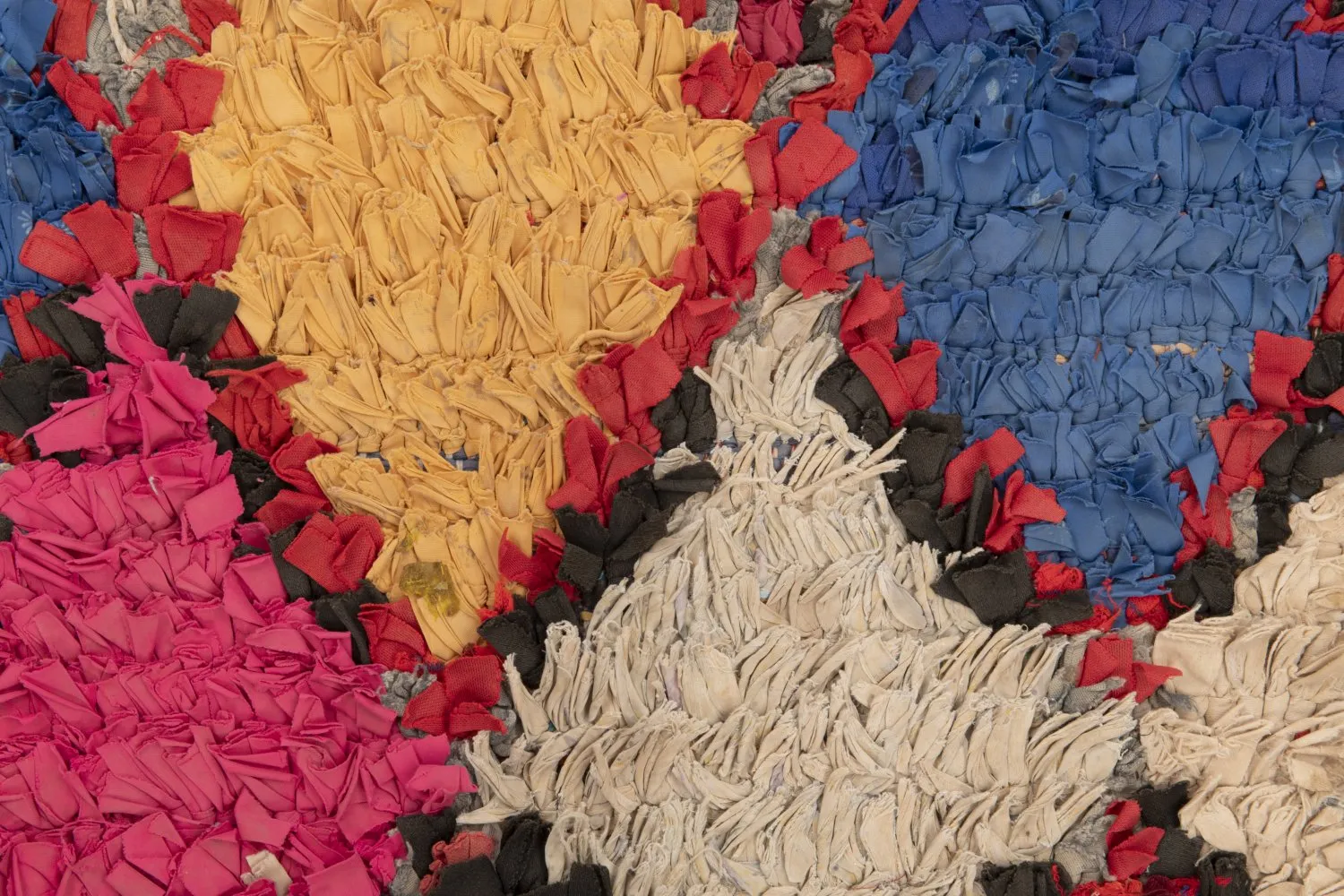 Tapete Berbere Marroquino Boucherouite 210 x 95 cm