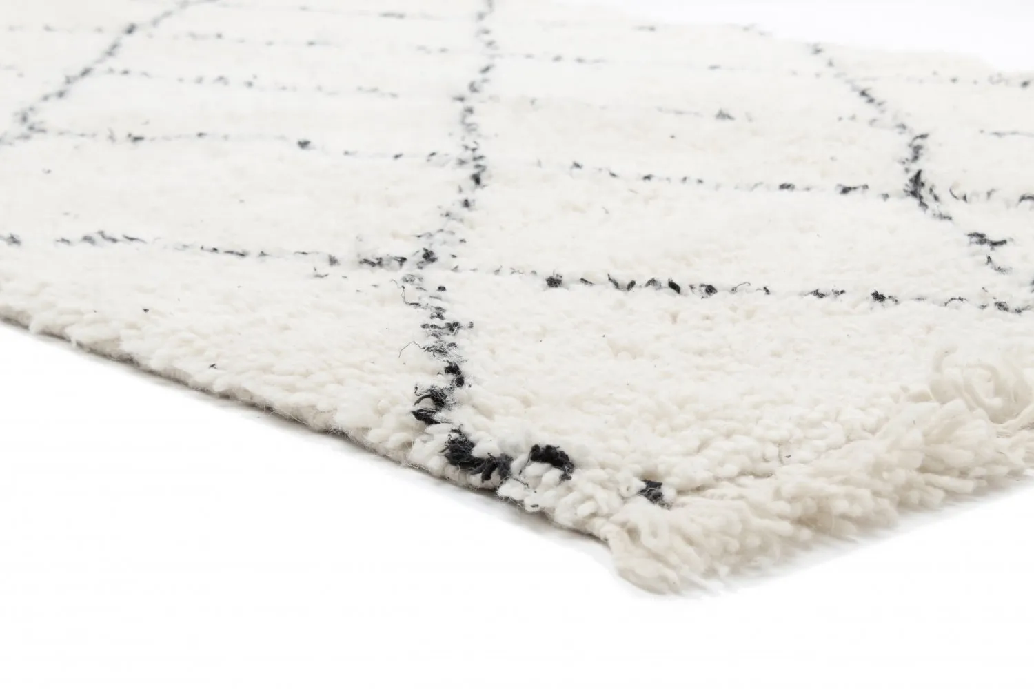 Tapete Kilim Marroquino Beni Ourain 280 x 145 cm