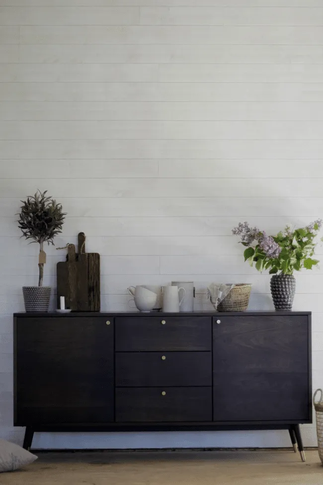 Móvel TV / Cómoda - Prime (nogueira/latão)