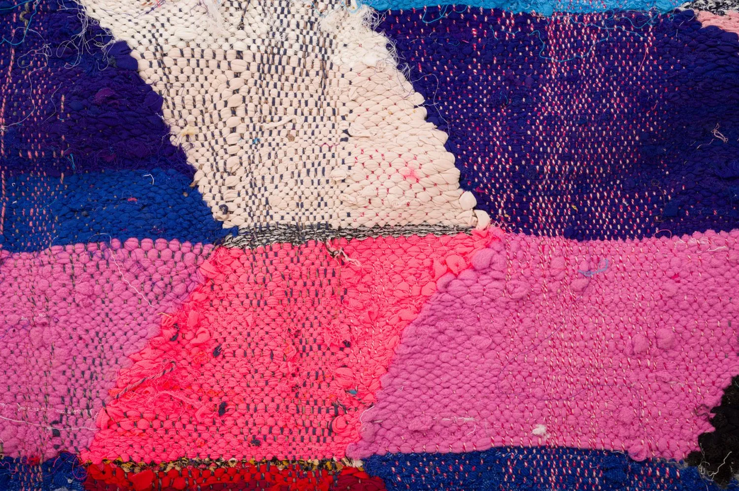 Tapete Berbere Marroquino Boucherouite 150 x 305 cm