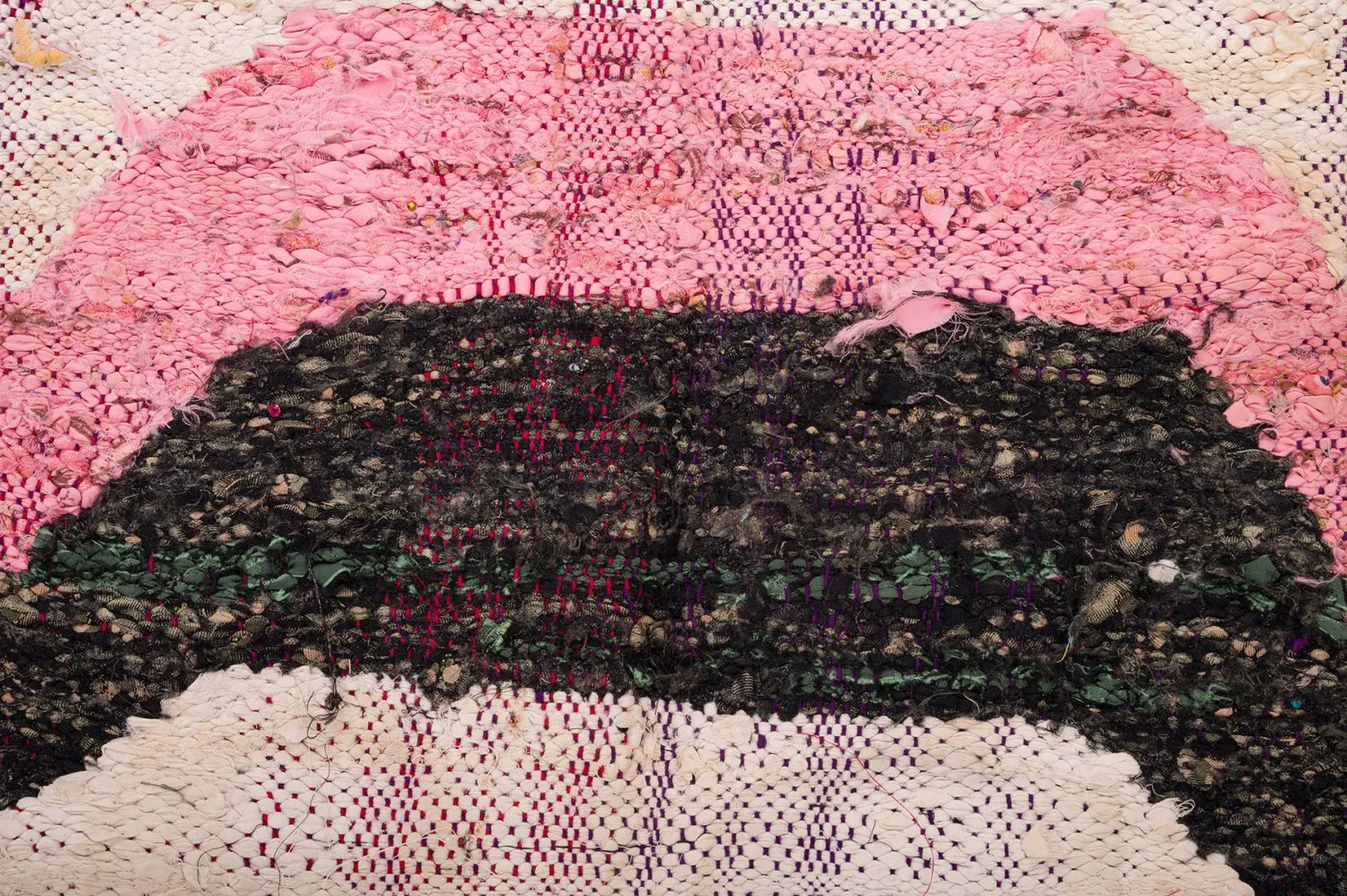 Tapete Berbere Marroquino Boucherouite 150 x 310 cm