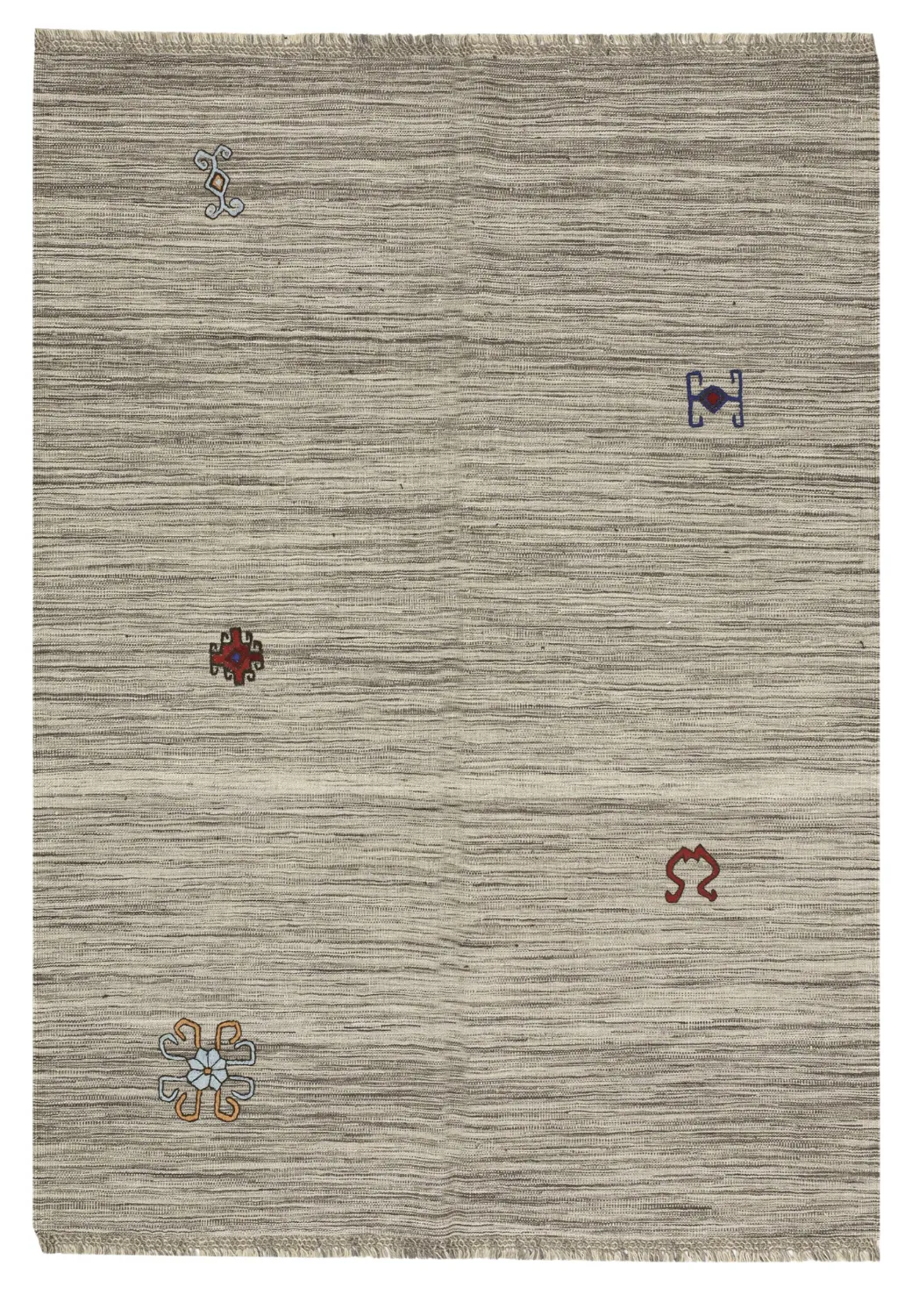 Tapete Oriental - Modern Kelim Hand Woven - 157 x 227 cm