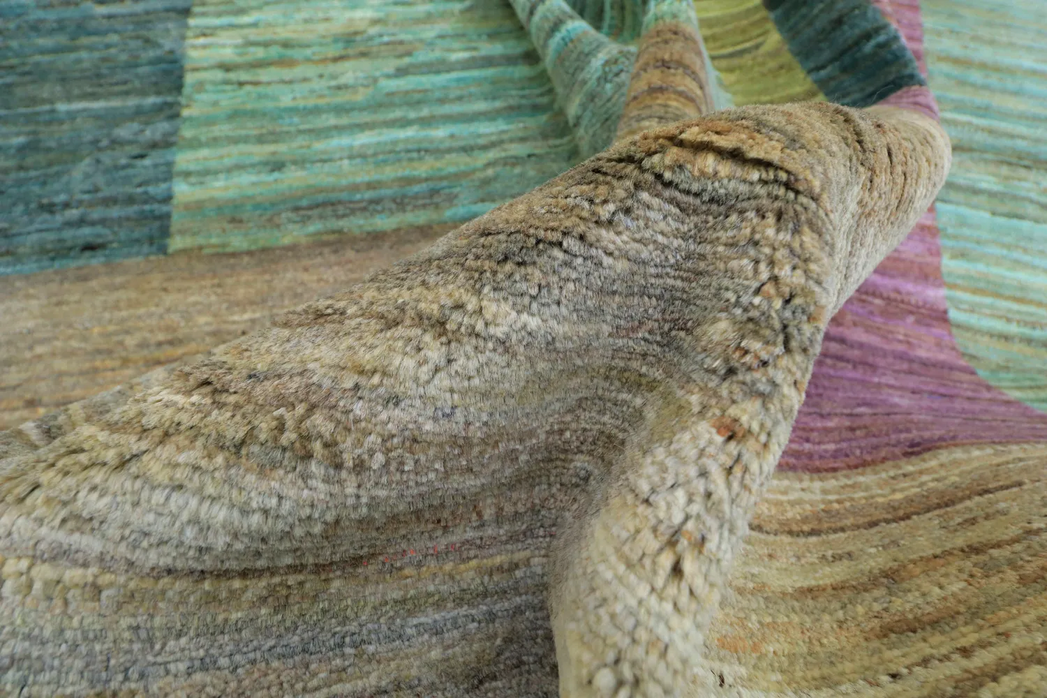 Tapete Oriental - Gabbeh Bamiyan Hand Knotted - 168 x 230 cm