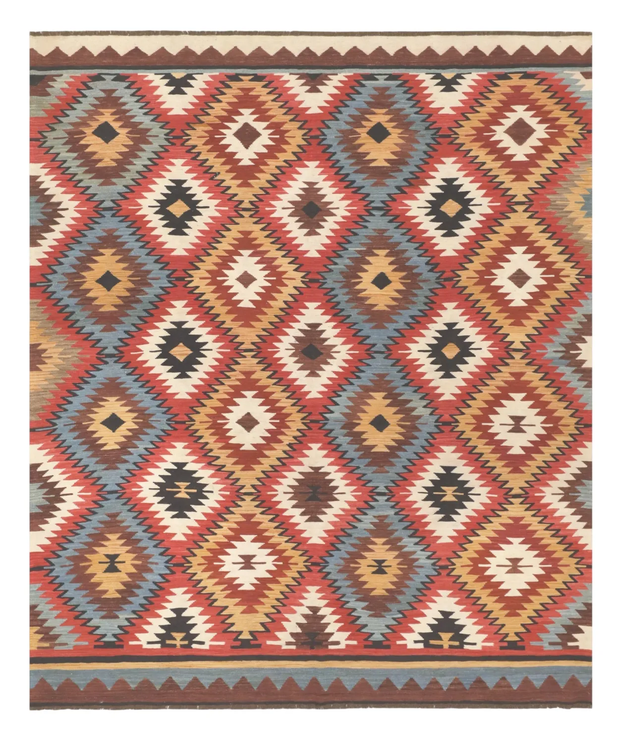 Tapete Oriental - Hazara Kelim Hand Woven - 247 x 288 cm
