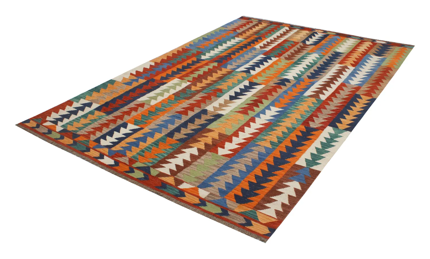 Tapete Oriental - Hazara Kelim Hand Woven - 194 x 299 cm