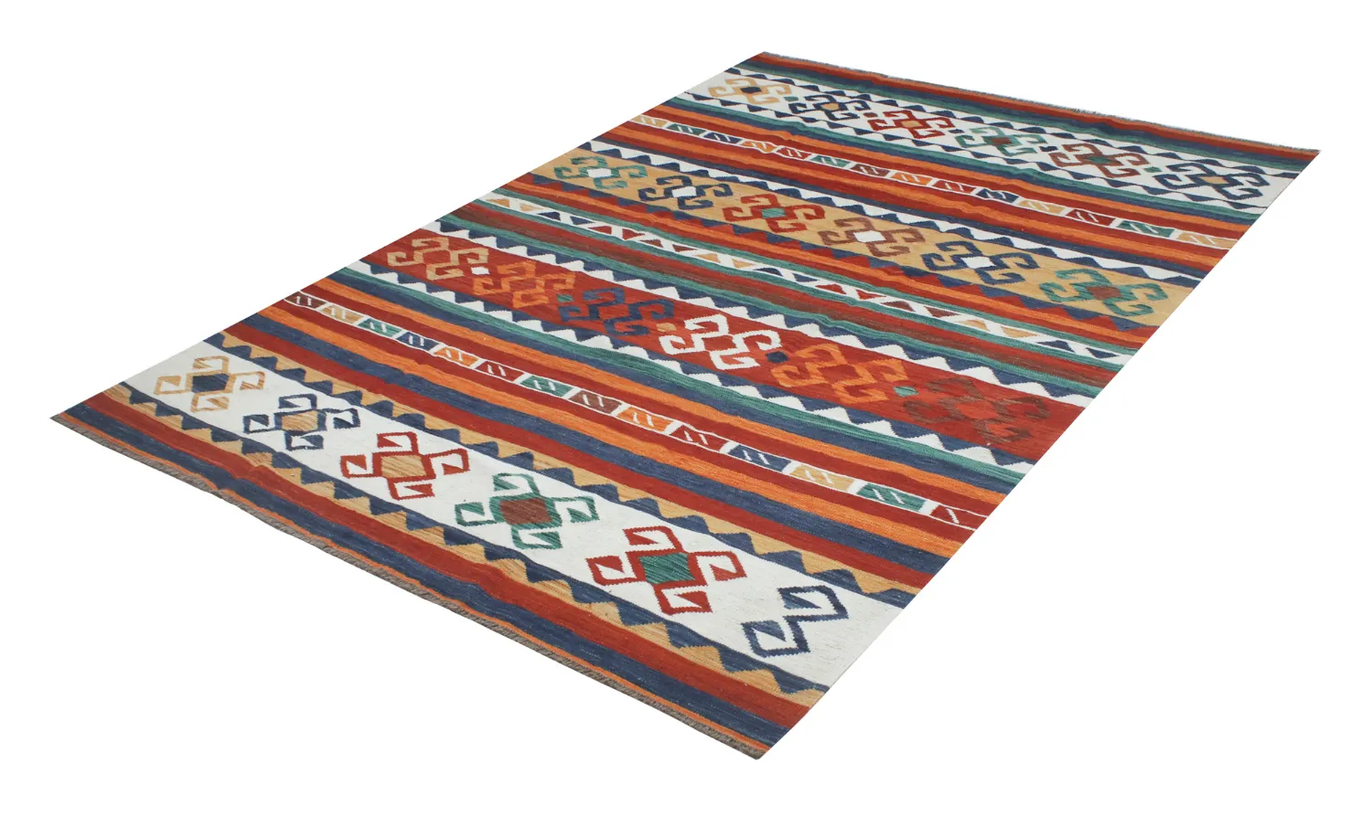 Tapete Oriental - Hazara Kelim Hand Woven - 205 x 287 cm