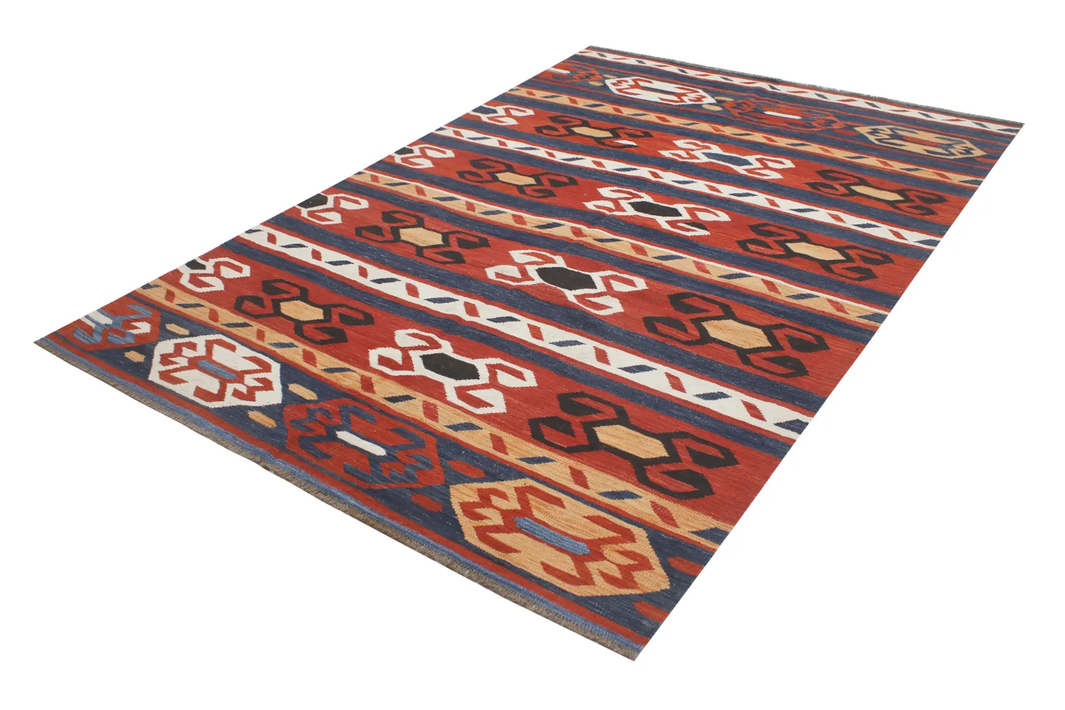 Tapete Oriental - Hazara Kelim Hand Woven - 198 x 289 cm
