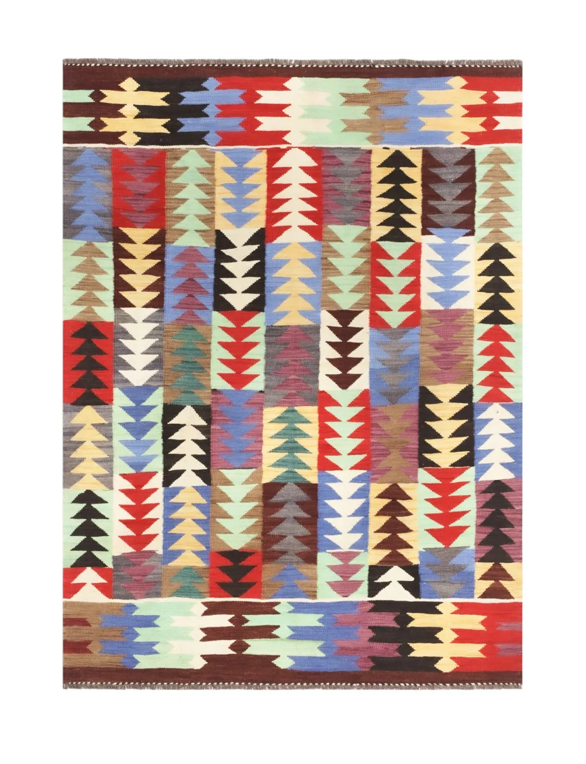 Tapete Oriental - Hazara Kelim Hand Woven - 154 x 201 cm