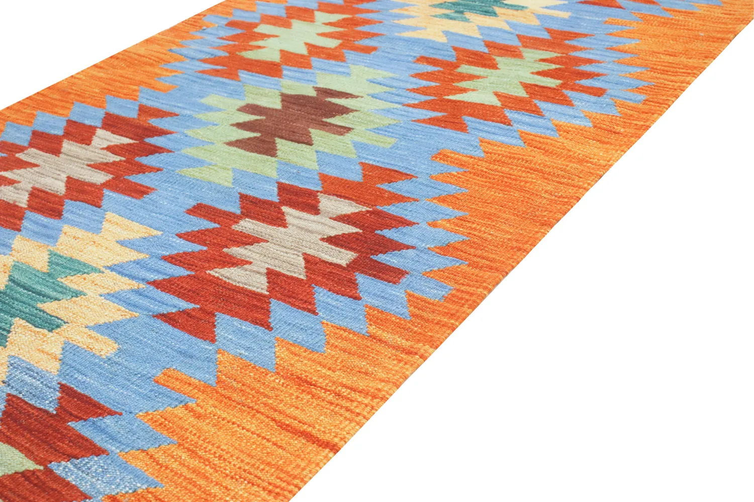 Tapete Oriental - Hazara Kelim Hand Woven - 81 x 241 cm