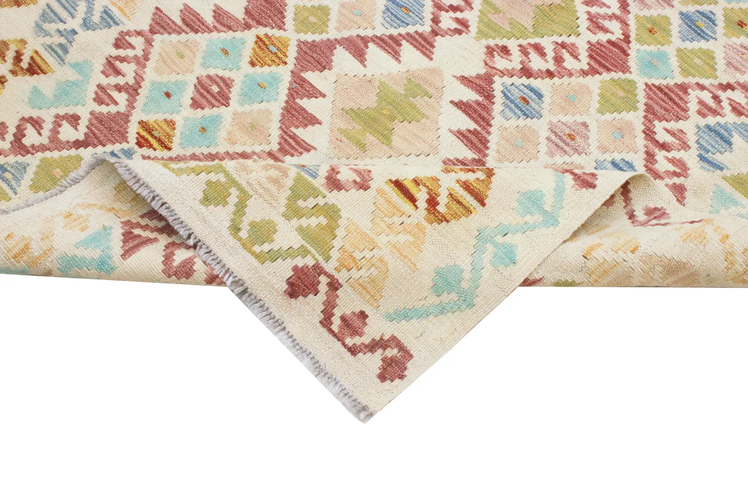 Tapete Oriental - Vegi Kelim Hand Woven - 99 x 155 cm