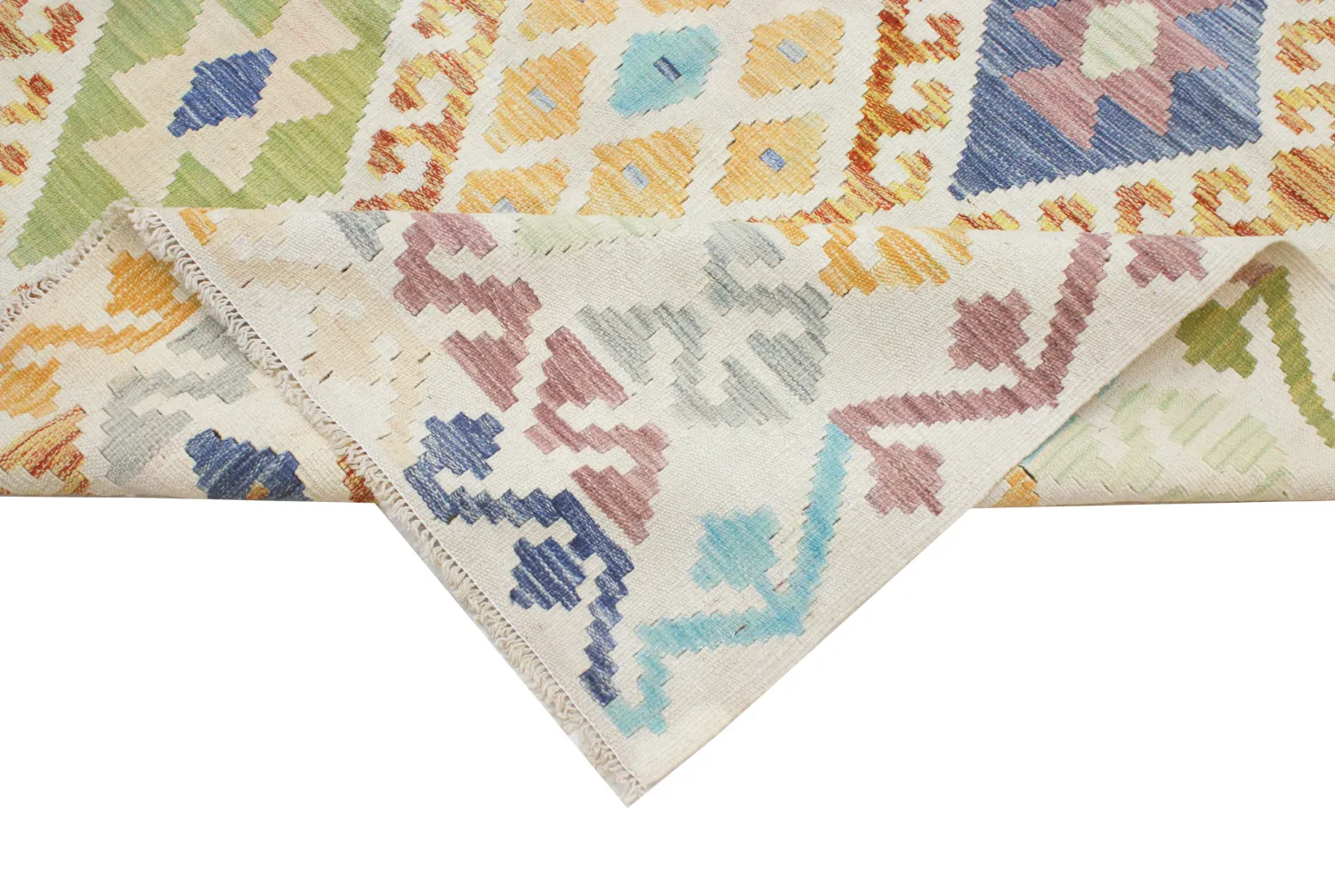 Tapete Oriental - Vegi Kelim Hand Woven - 159 x 200 cm