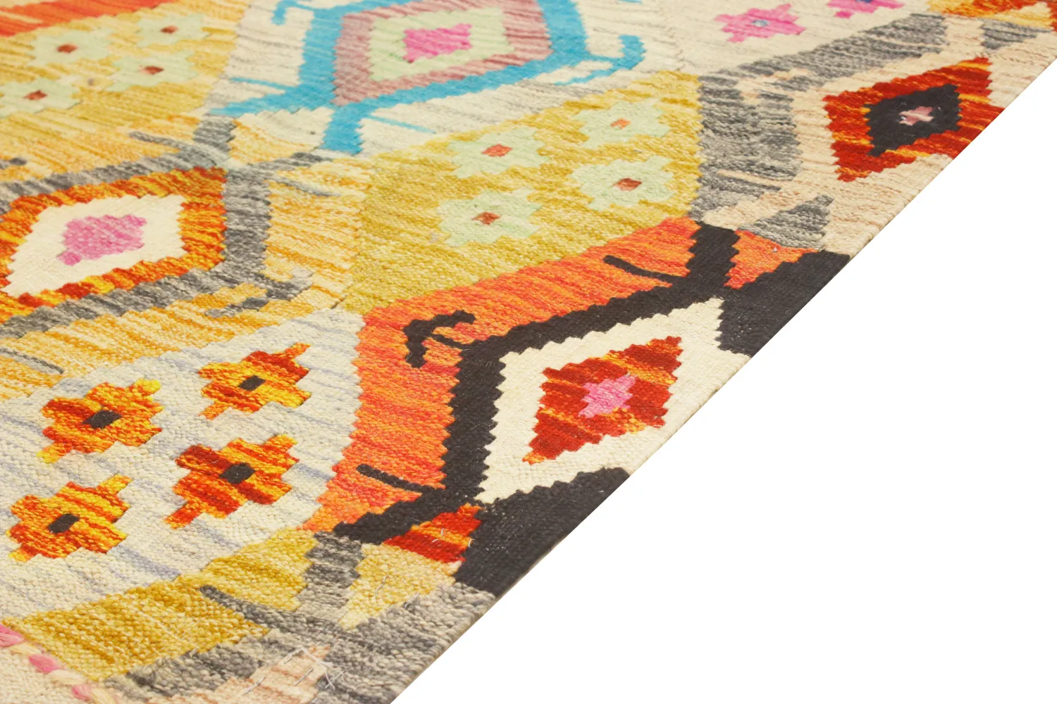 Tapete Oriental - Vegi Kelim Hand Woven - 86 x 125 cm