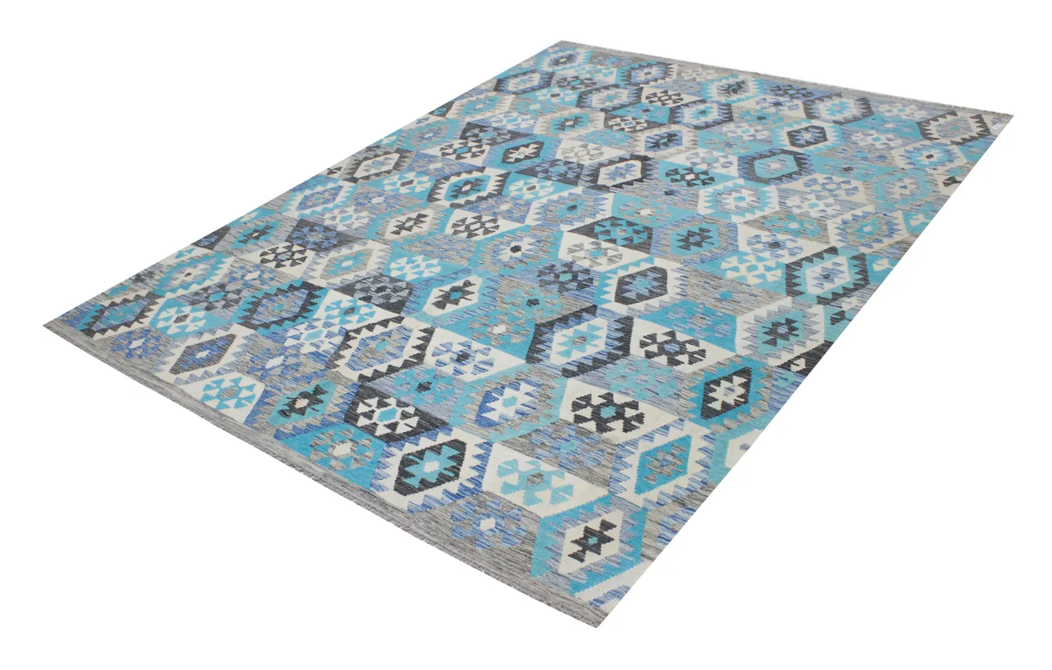 Tapete Oriental - Vegi Kelim Hand Woven - 251 x 305 cm