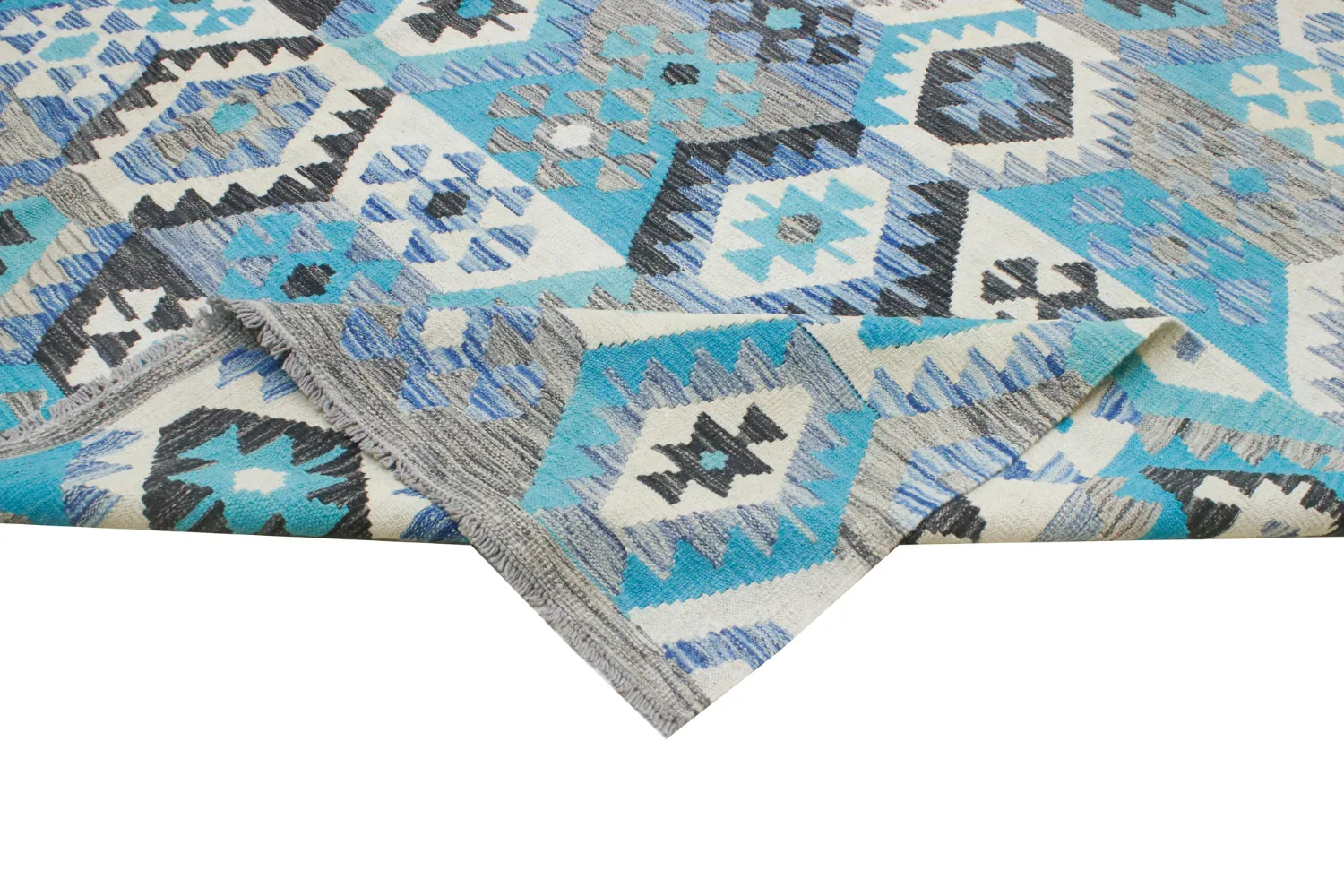 Tapete Oriental - Vegi Kelim Hand Woven - 251 x 305 cm