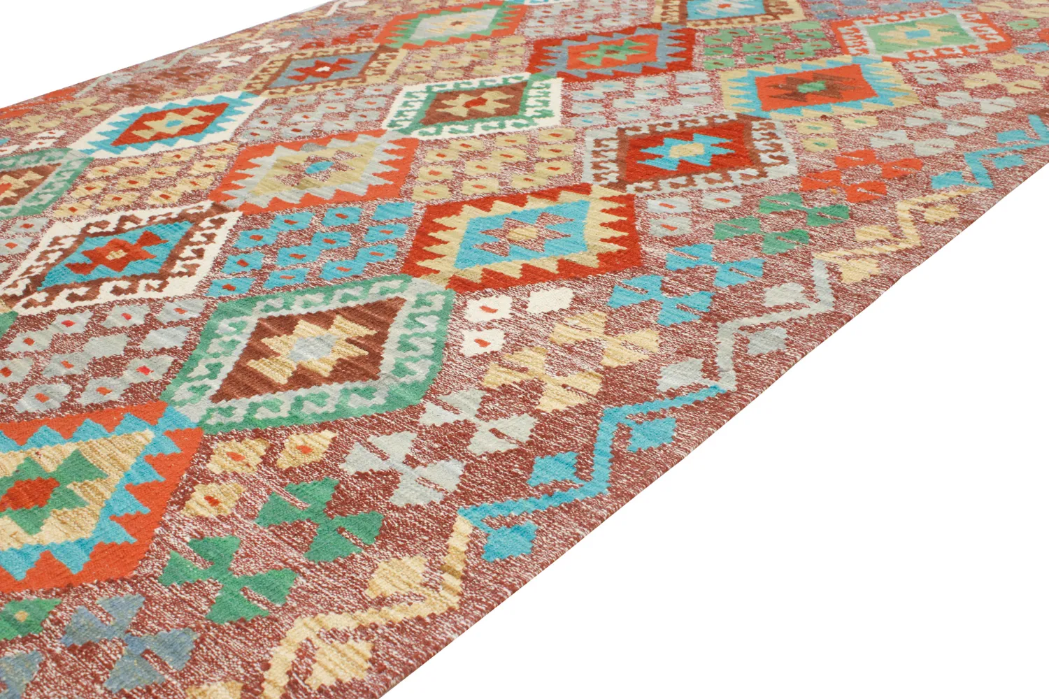 Tapete Oriental - Vegi Kelim Hand Woven - 174 x 241 cm