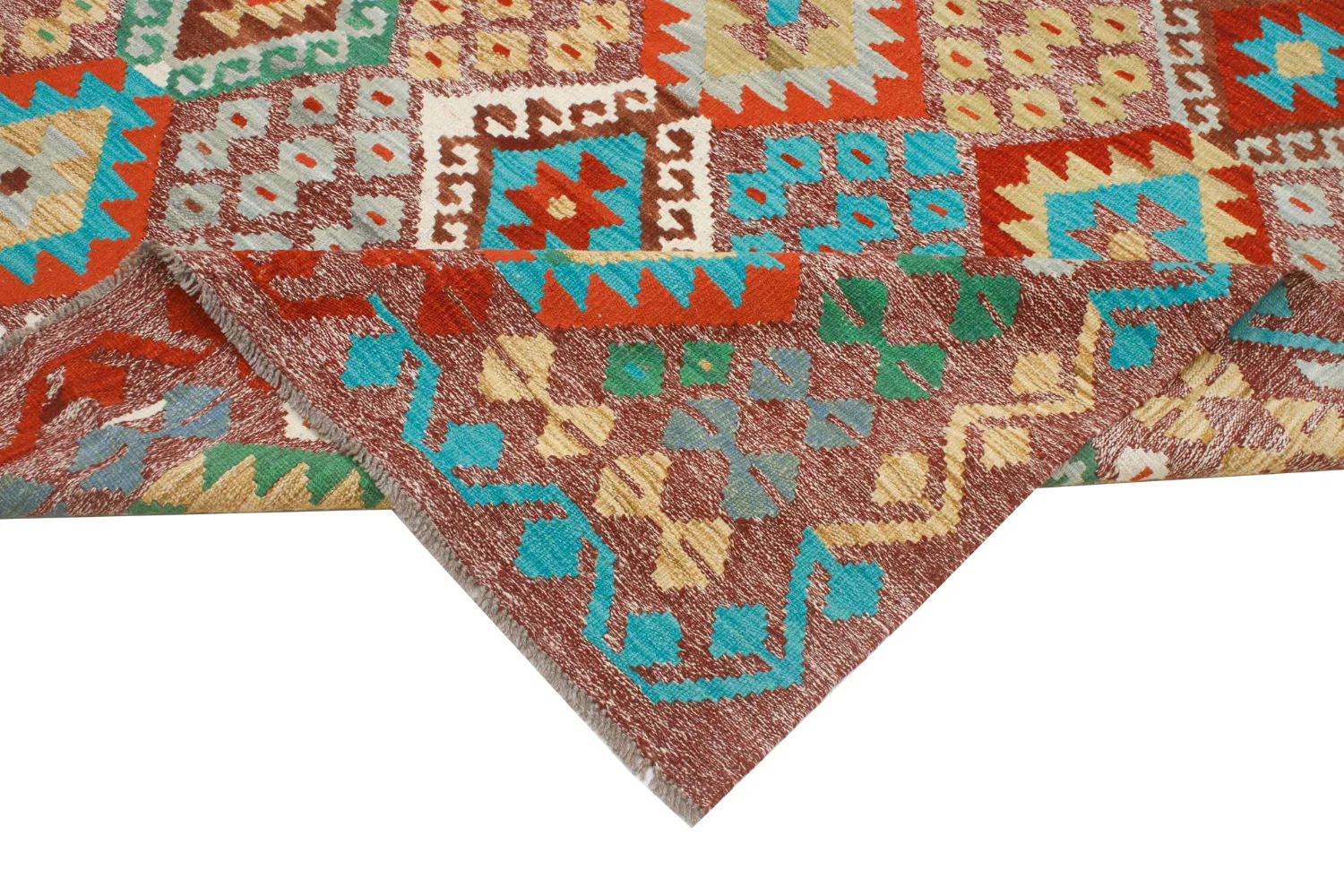 Tapete Oriental - Vegi Kelim Hand Woven - 174 x 241 cm
