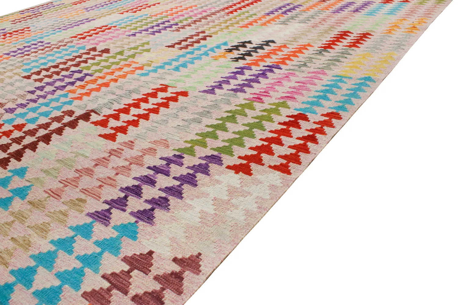 Tapete Oriental - Vegi Kelim Hand Woven - 298 x 403 cm