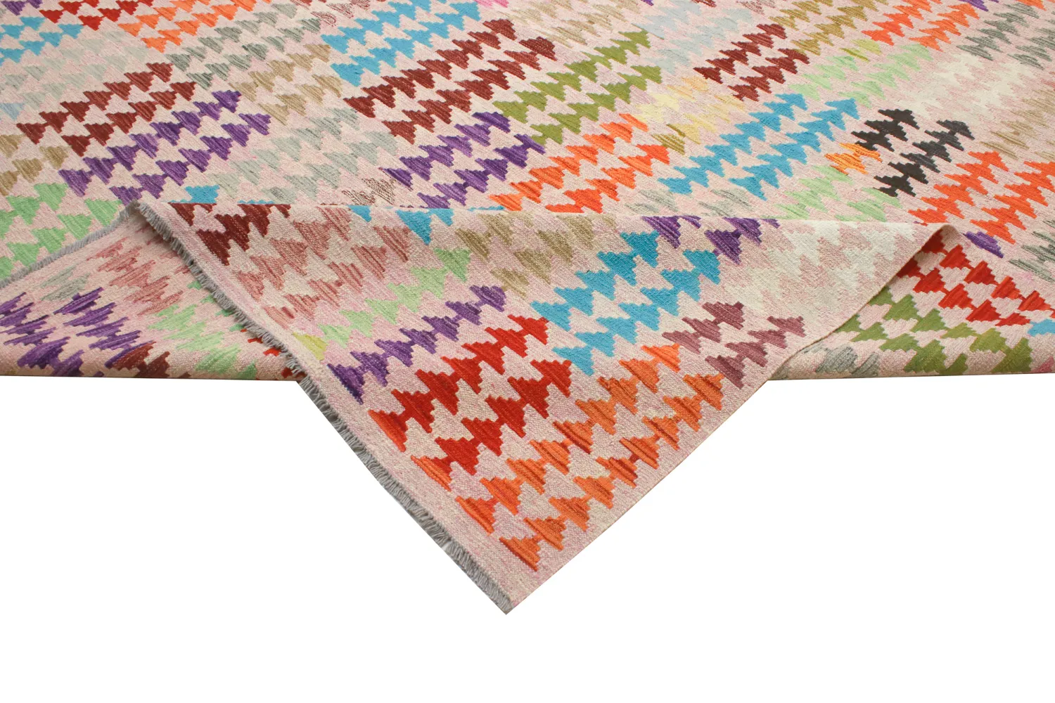 Tapete Oriental - Vegi Kelim Hand Woven - 298 x 403 cm