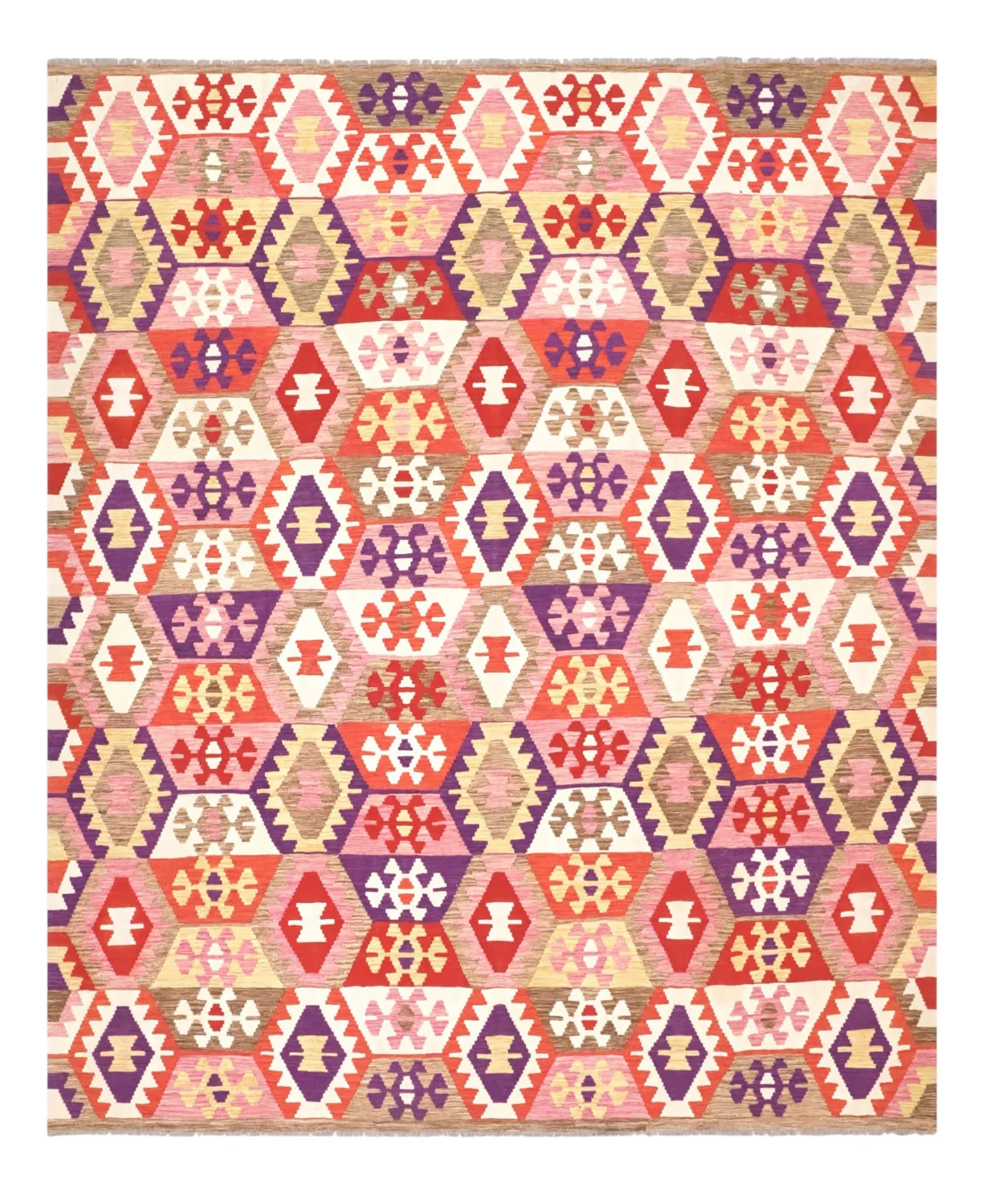 Tapete Oriental - Vegi Kelim Hand Woven - 251 x 300 cm
