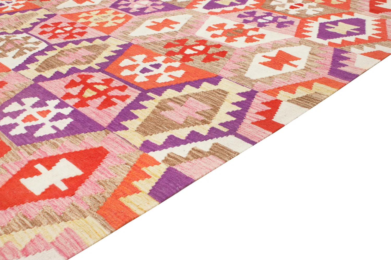 Tapete Oriental - Vegi Kelim Hand Woven - 251 x 300 cm