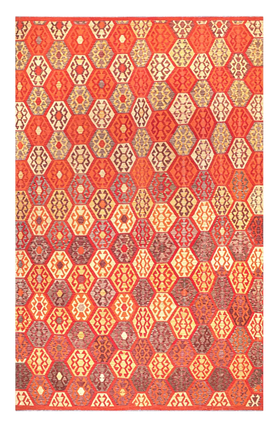 Tapete Oriental - Vegi Kelim Hand Woven - 301 x 487 cm