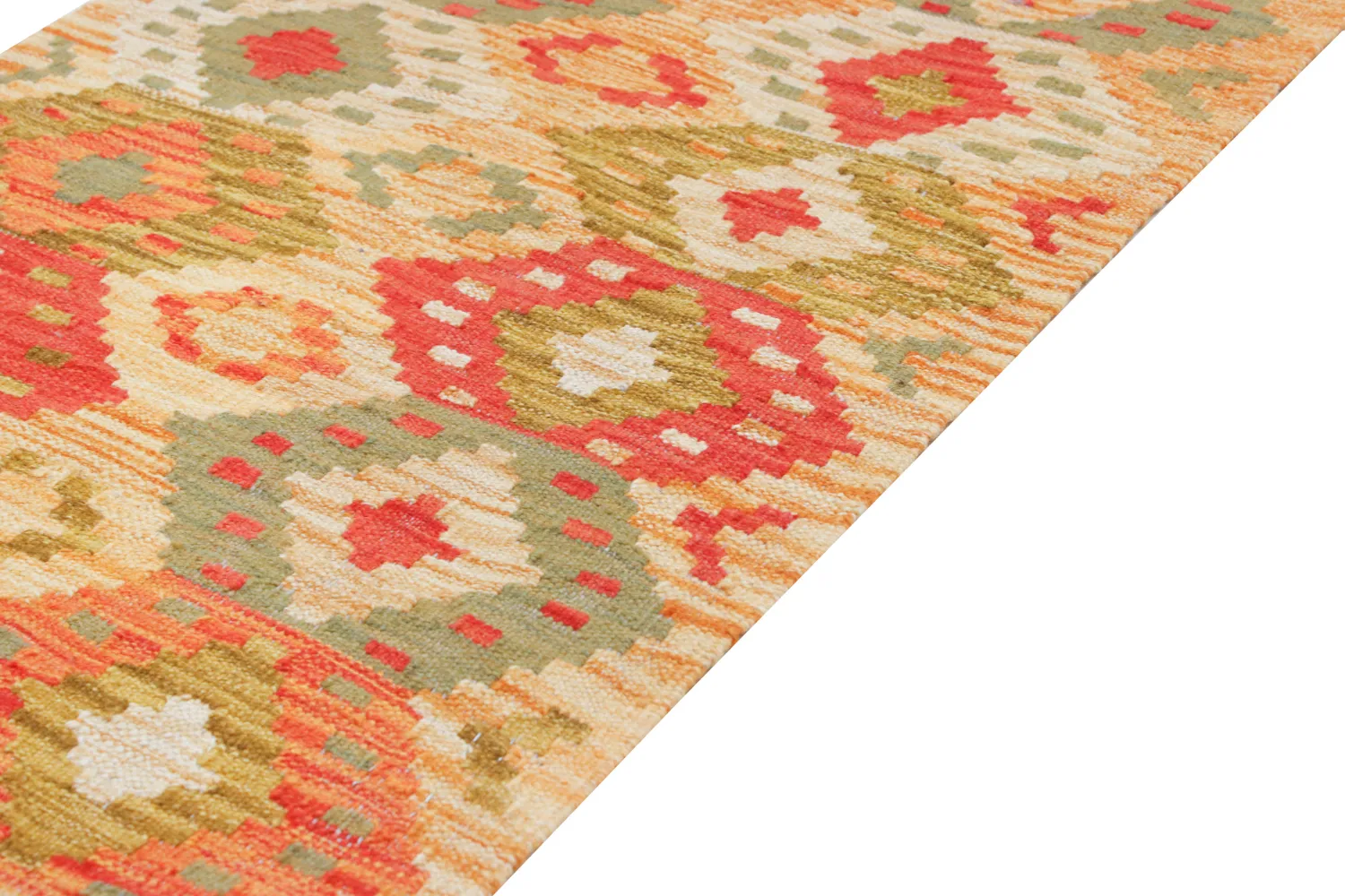 Tapete Oriental - Vegi Kelim Hand Woven - 54 x 86 cm