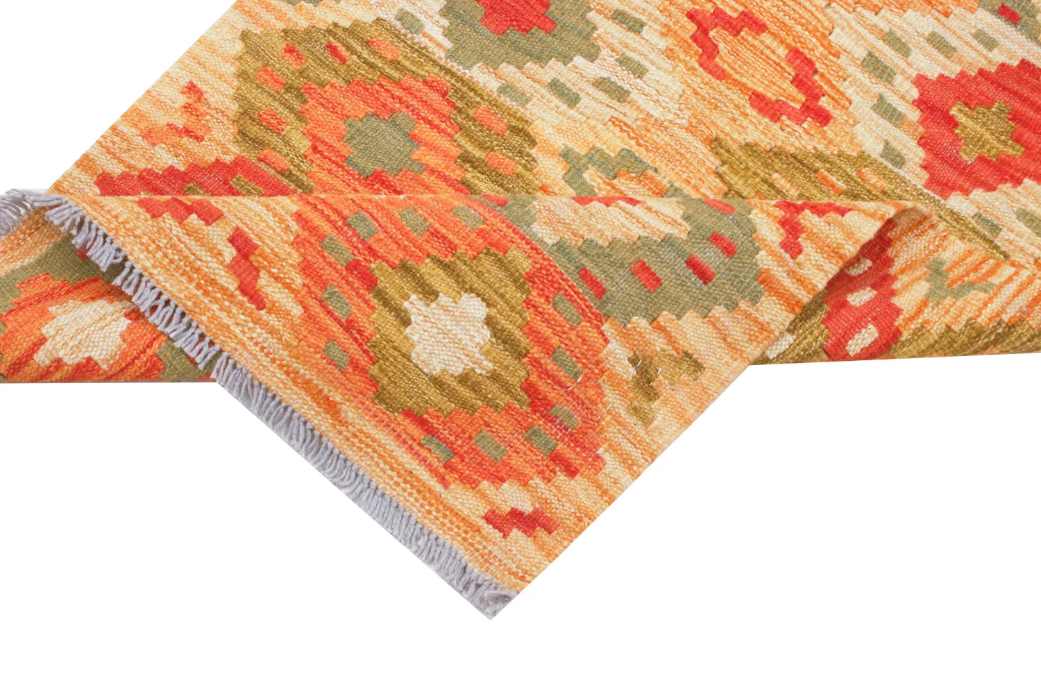 Tapete Oriental - Vegi Kelim Hand Woven - 54 x 86 cm