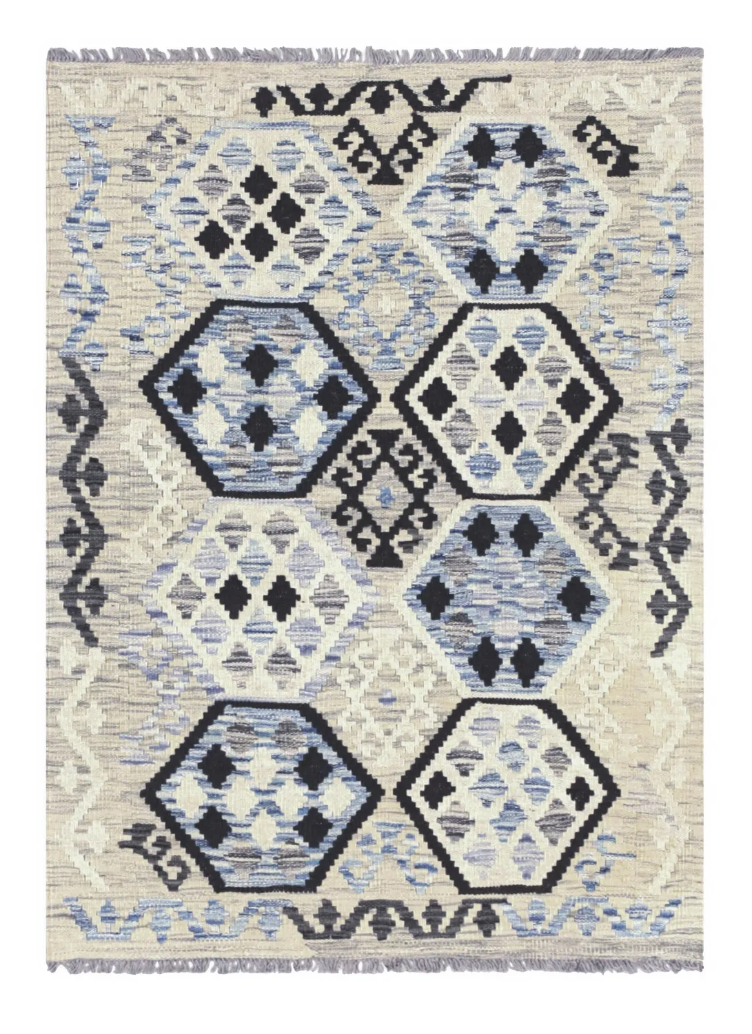 Tapete Oriental - Vegi Kelim Hand Woven - 83 x 117 cm
