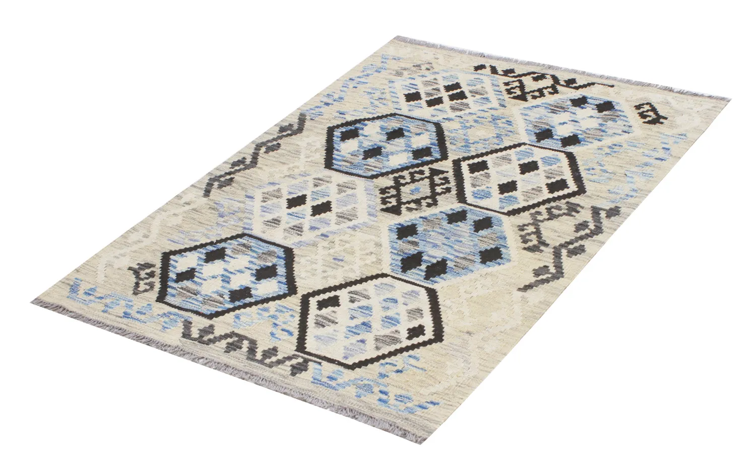 Tapete Oriental - Vegi Kelim Hand Woven - 83 x 117 cm