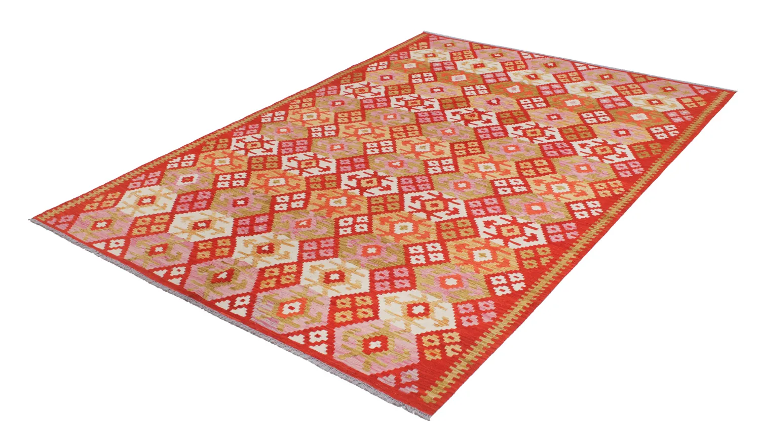 Tapete Oriental - Vegi Kelim Hand Woven - 207 x 294 cm