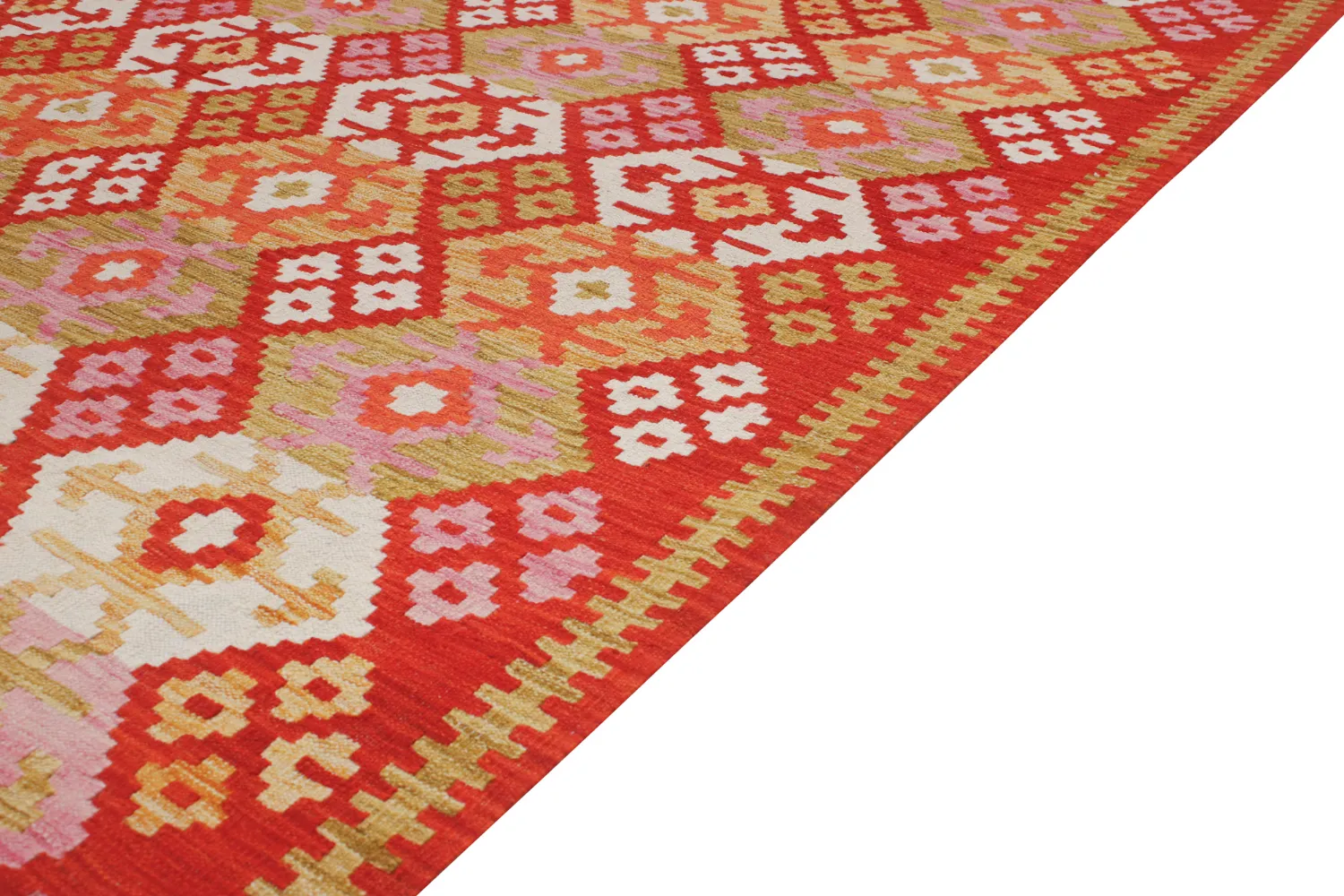 Tapete Oriental - Vegi Kelim Hand Woven - 207 x 294 cm