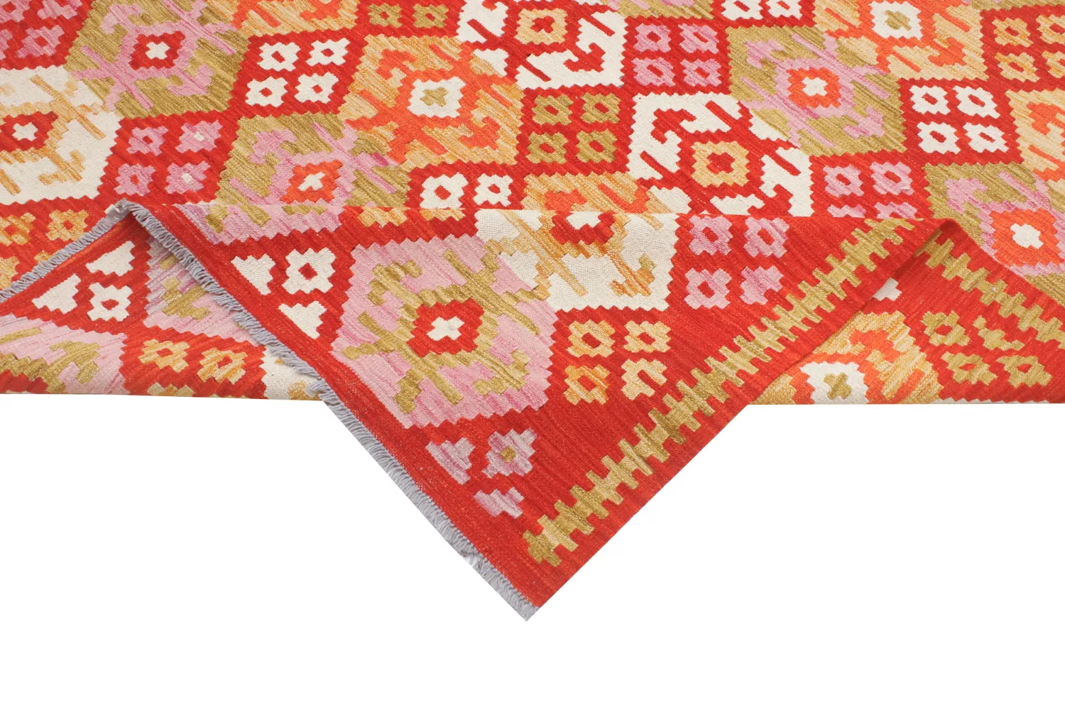 Tapete Oriental - Vegi Kelim Hand Woven - 207 x 294 cm