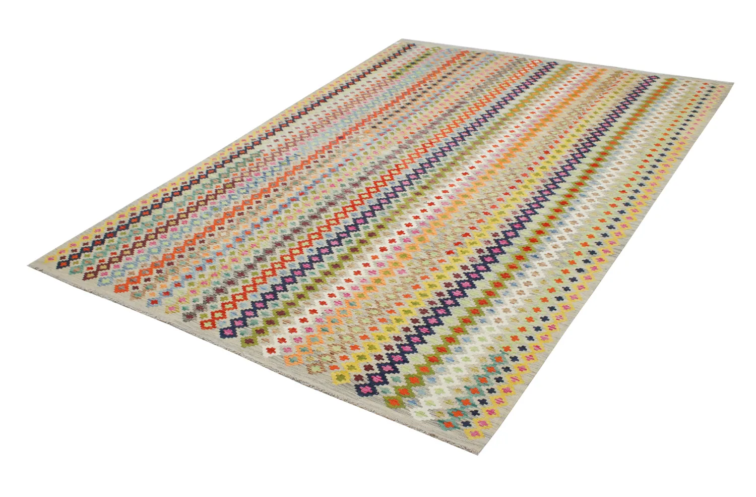 Tapete Oriental - Vegi Kelim Hand Woven - 296 x 344 cm
