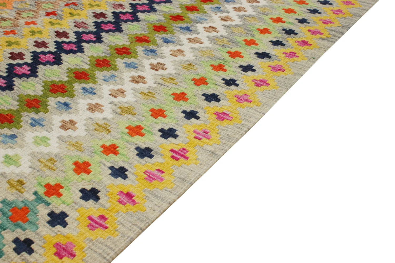 Tapete Oriental - Vegi Kelim Hand Woven - 296 x 344 cm