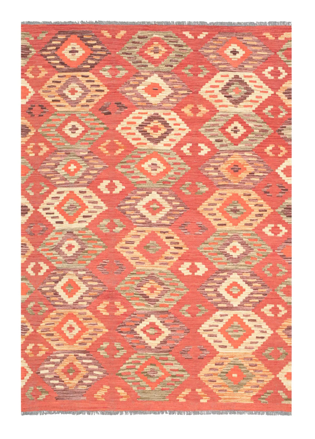 Tapete Oriental - Vegi Kelim Hand Woven - 123 x 172 cm