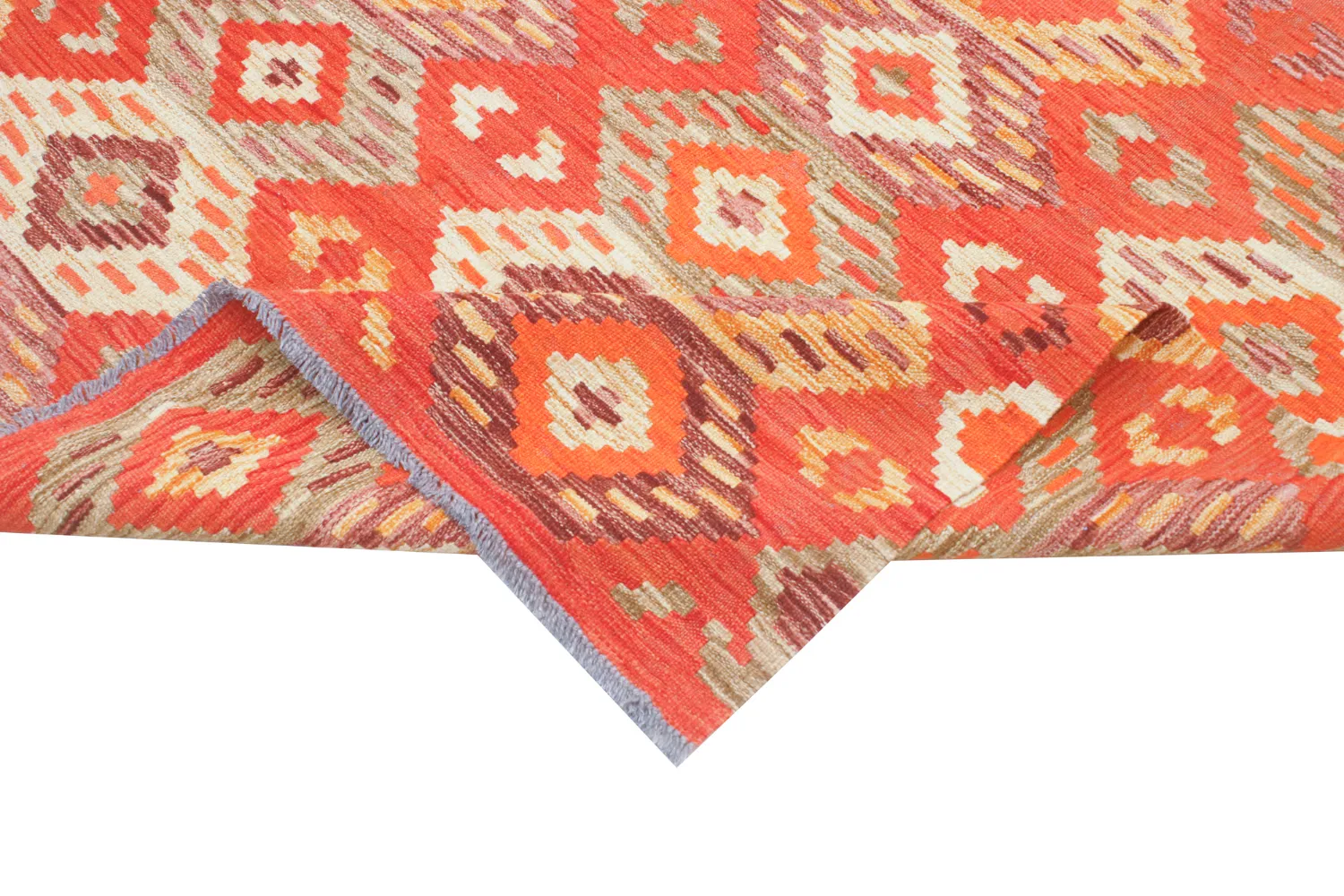 Tapete Oriental - Vegi Kelim Hand Woven - 123 x 172 cm