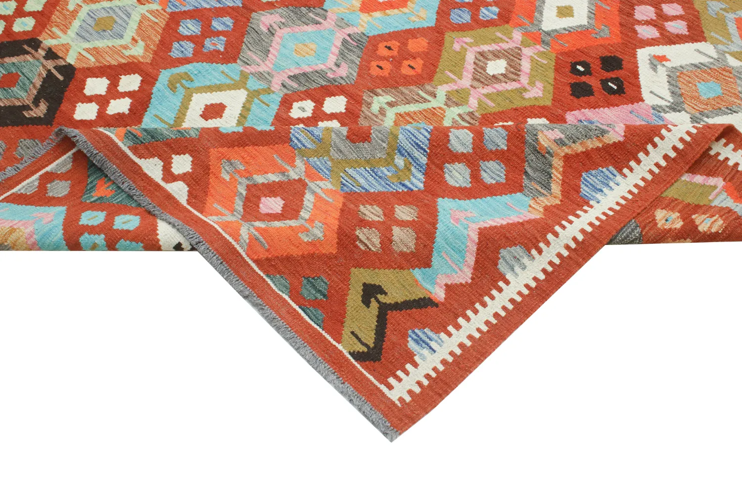 Tapete Oriental - Vegi Kelim Hand Woven - 253 x 295 cm