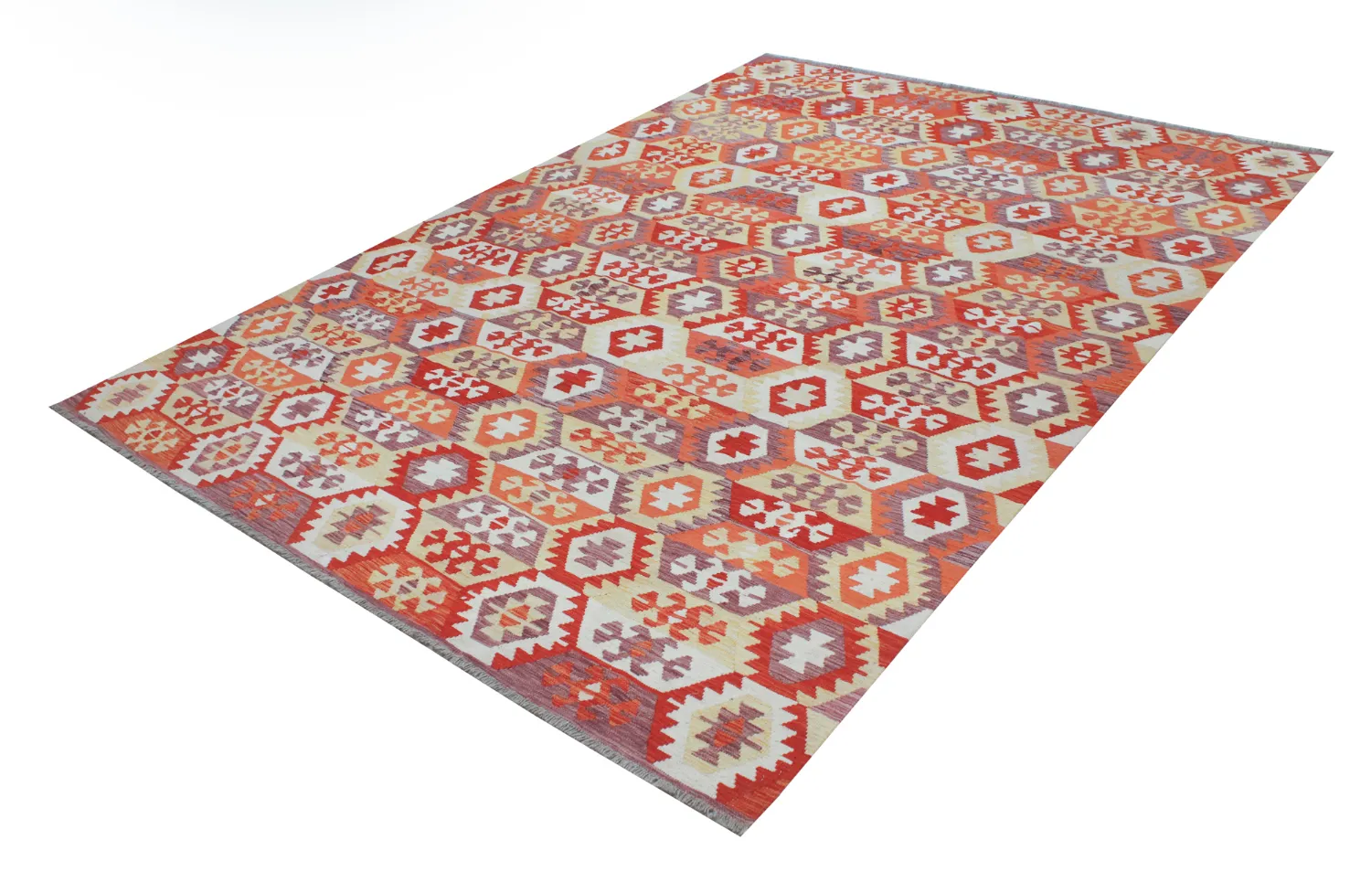 Tapete Oriental - Vegi Kelim Hand Woven - 248 x 352 cm