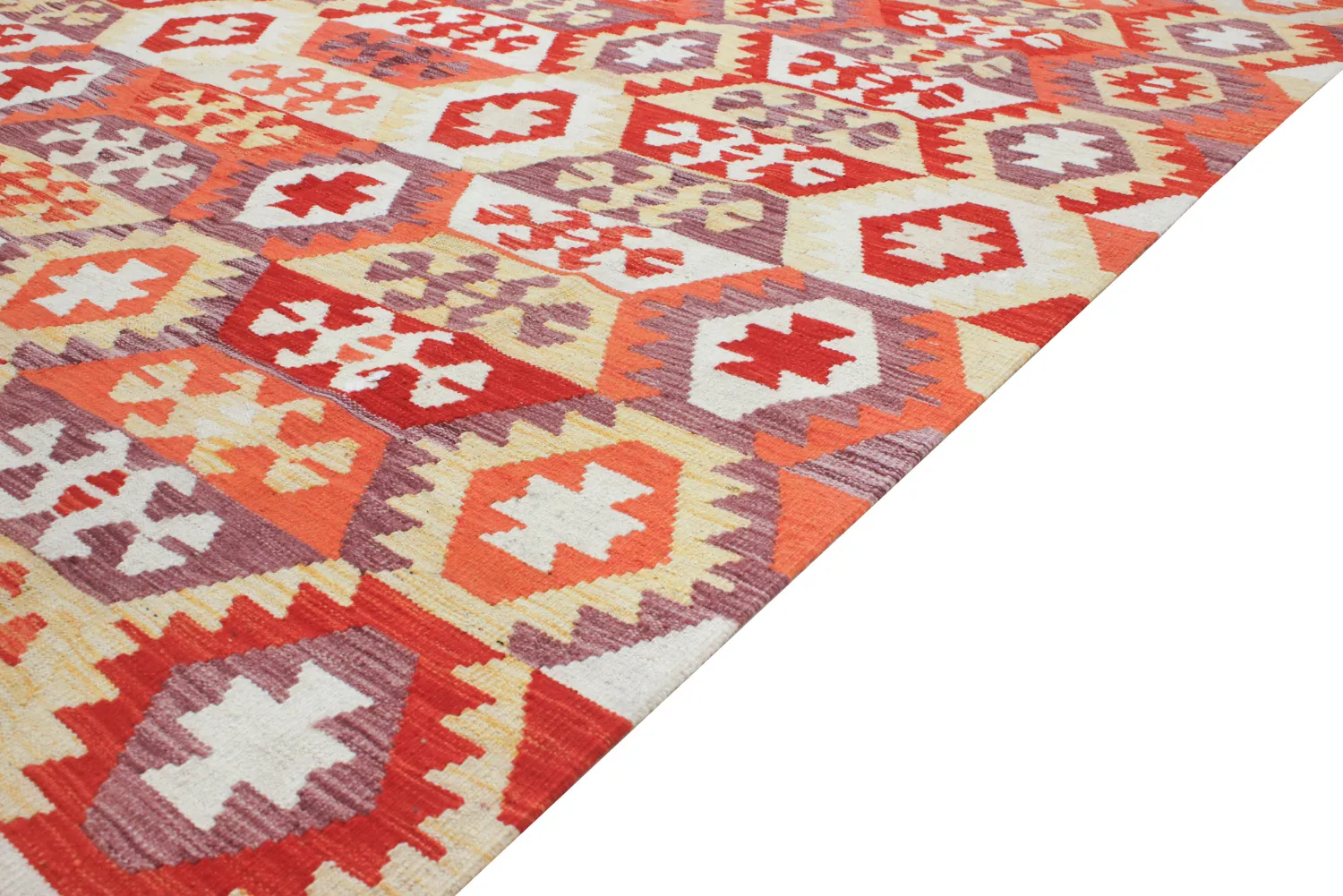Tapete Oriental - Vegi Kelim Hand Woven - 248 x 352 cm