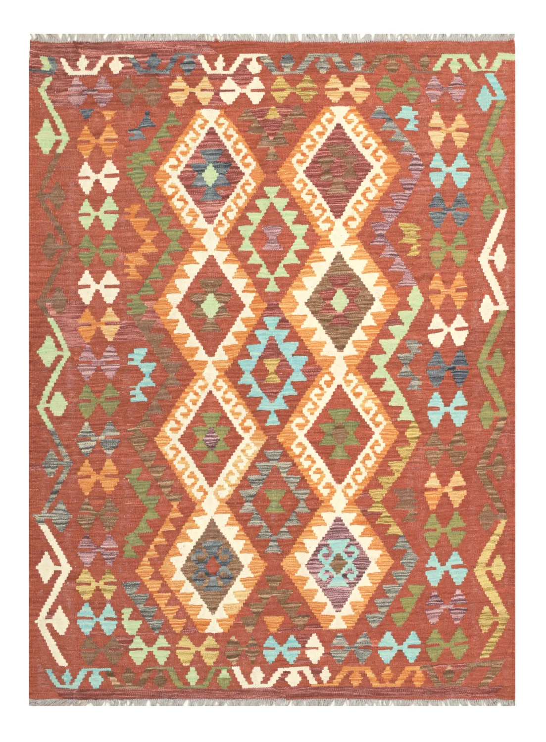 Tapete Oriental - Vegi Kelim Hand Woven - 130 x 176 cm