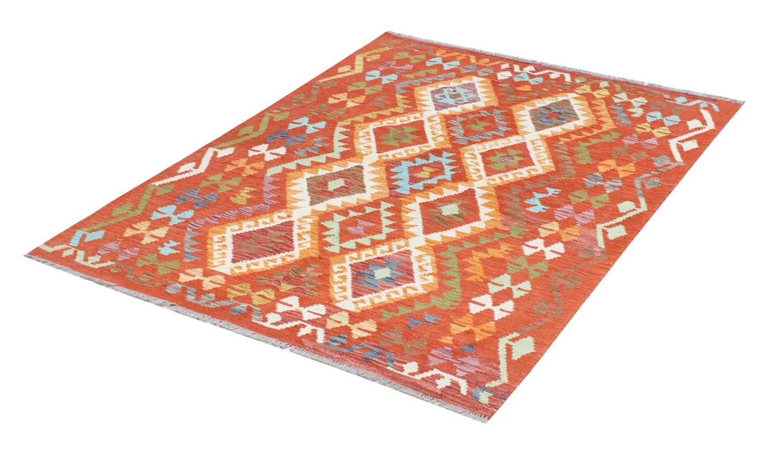 Tapete Oriental - Vegi Kelim Hand Woven - 130 x 176 cm