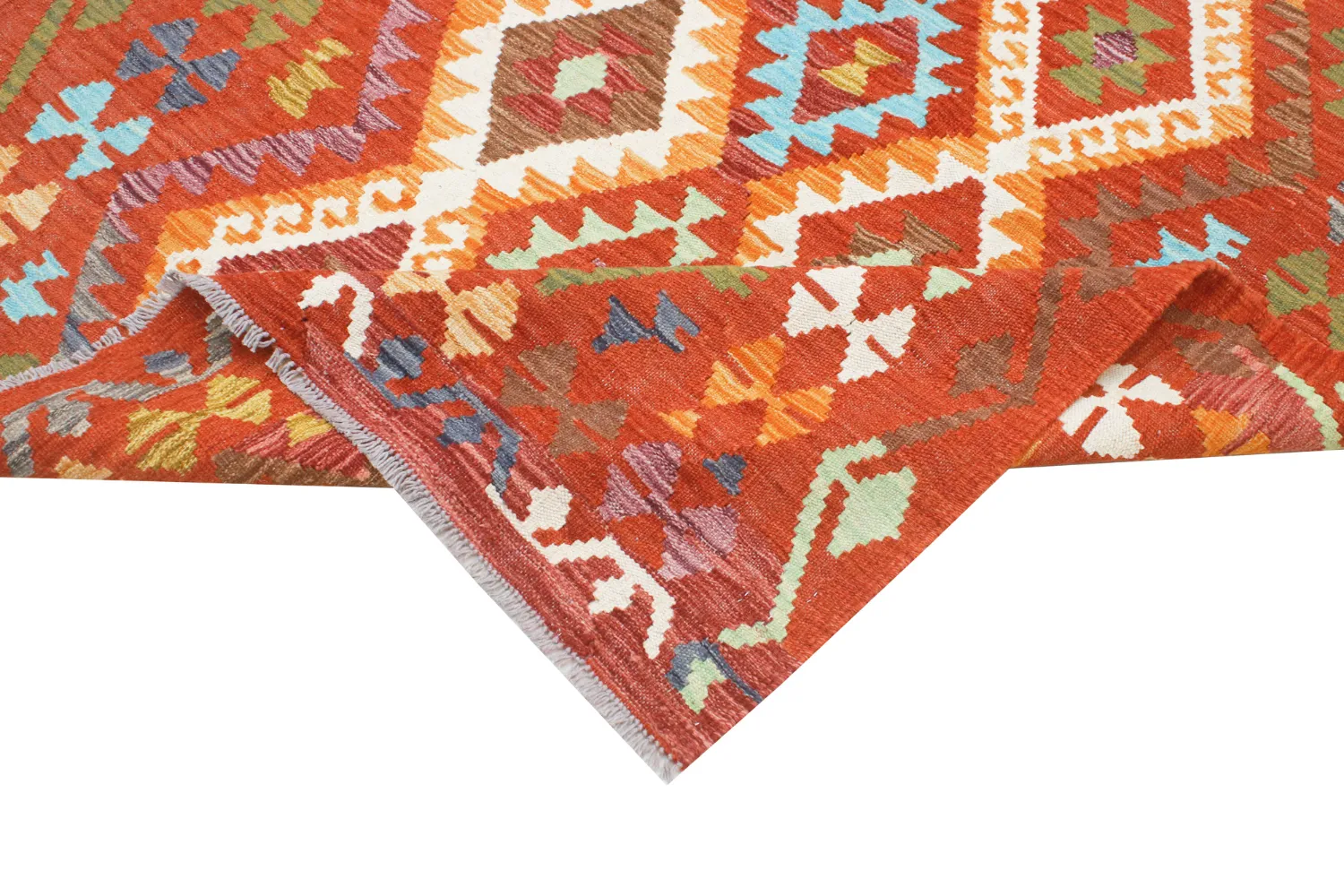 Tapete Oriental - Vegi Kelim Hand Woven - 130 x 176 cm