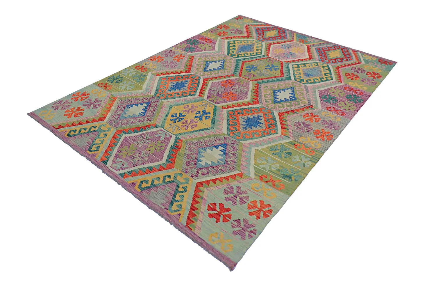 Tapete Oriental - Vegi Kelim Hand Woven - 200 x 293 cm