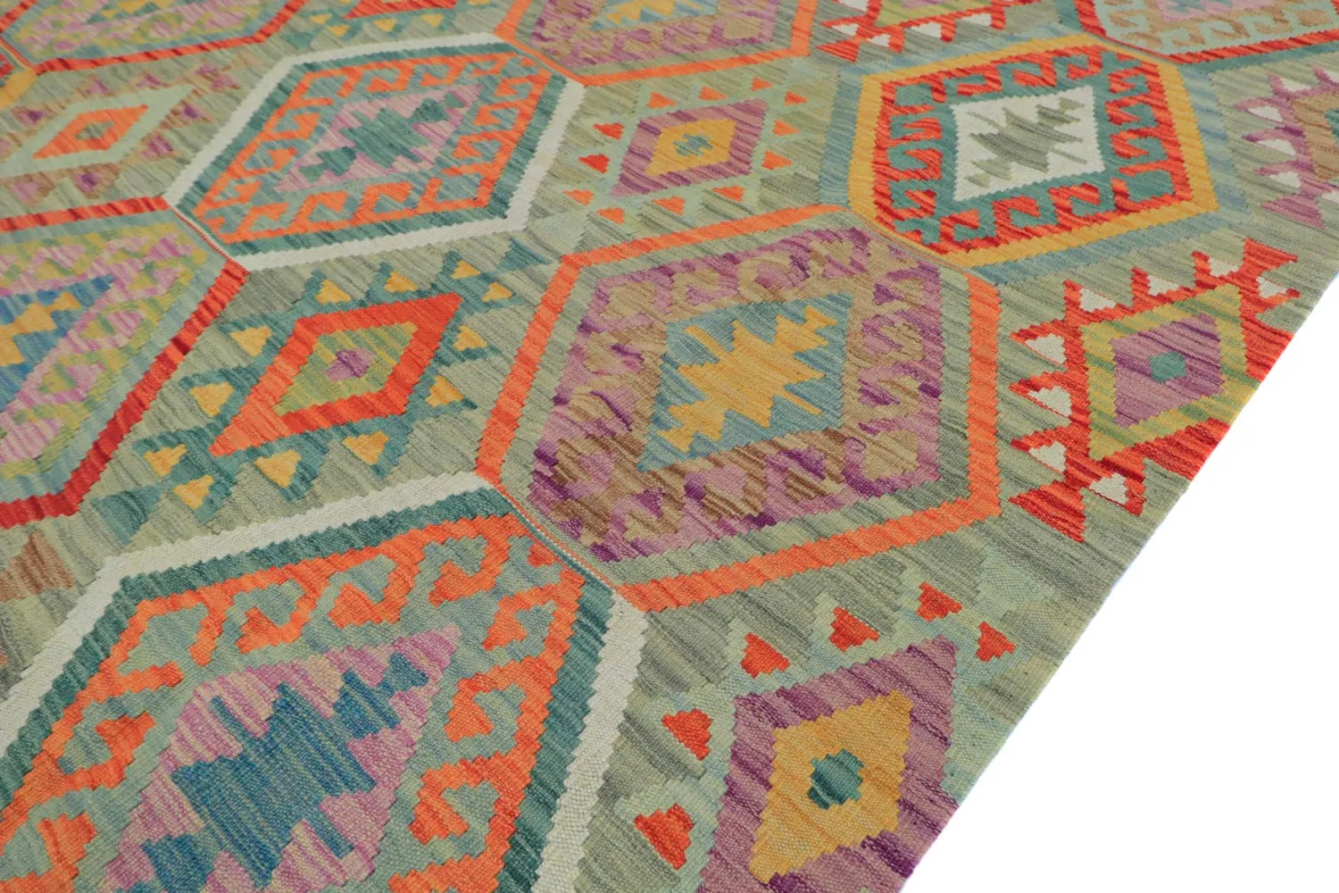 Tapete Oriental - Vegi Kelim Hand Woven - 178 x 248 cm