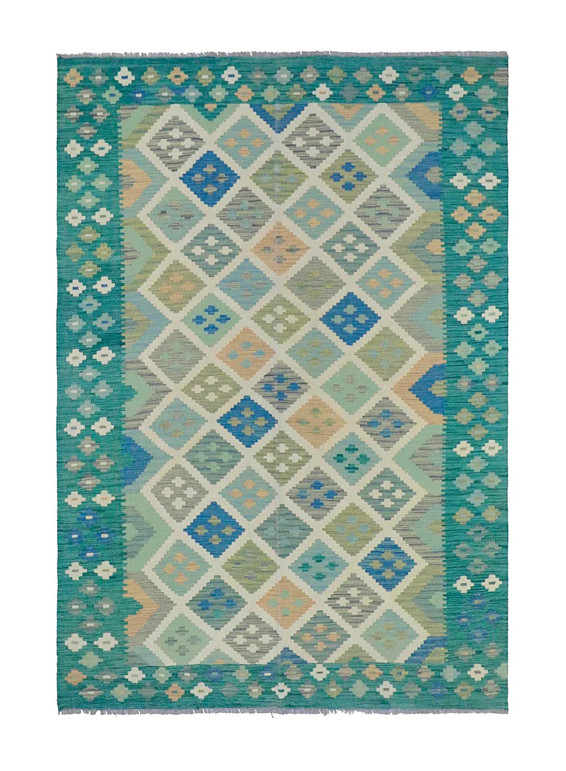 Tapete Oriental - Vegi Kelim Hand Woven - 169 x 248 cm