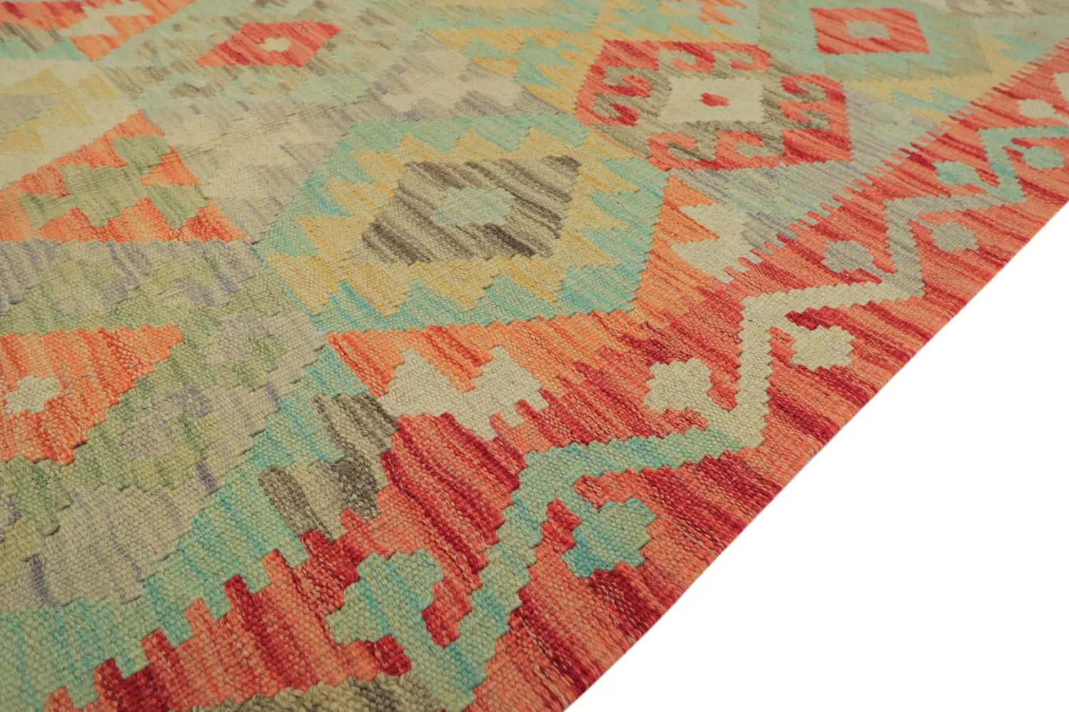 Tapete Oriental - Vegi Kelim Hand Woven - 88 x 199 cm